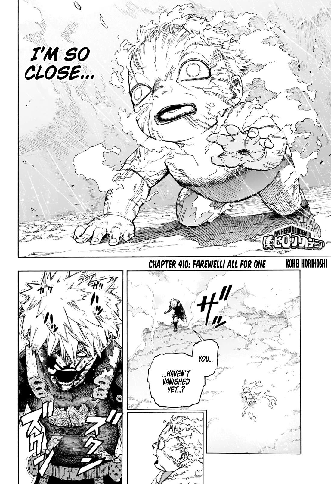 Boku no Hero Academia chapter 410 page 3