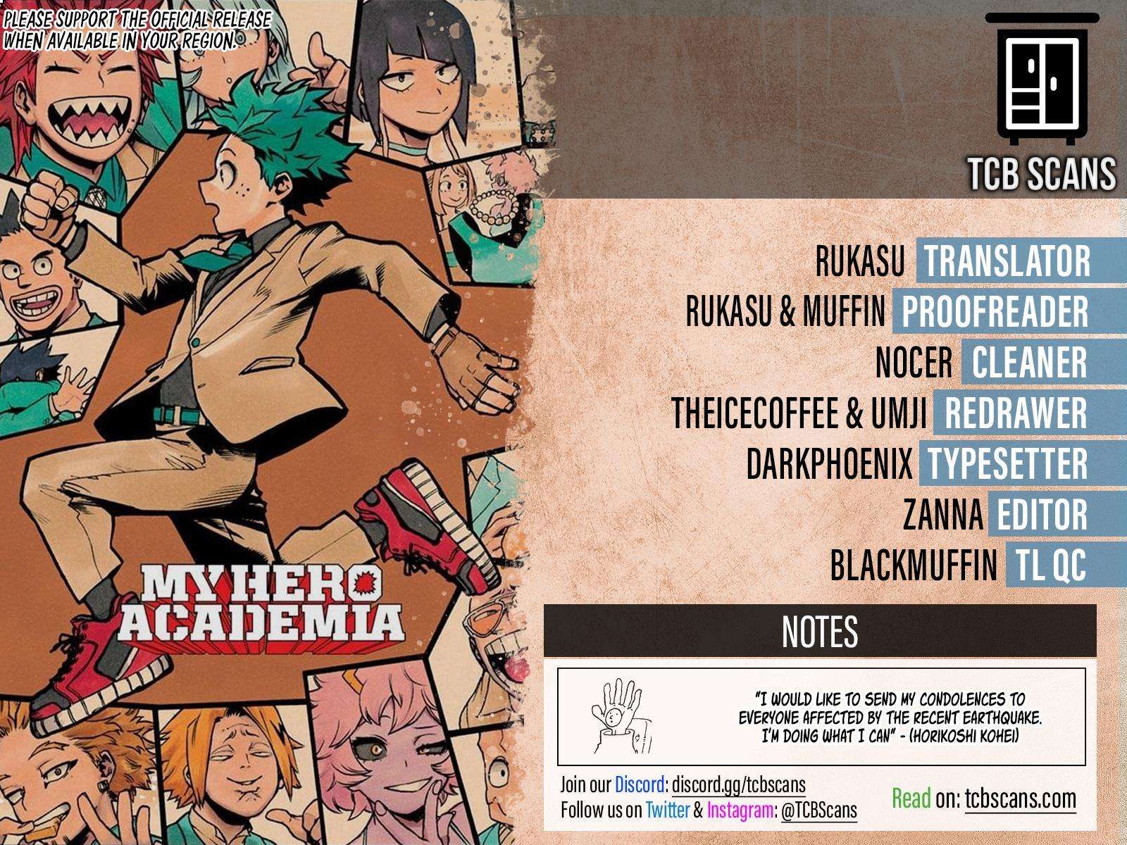 Boku no Hero Academia chapter 412 page 2