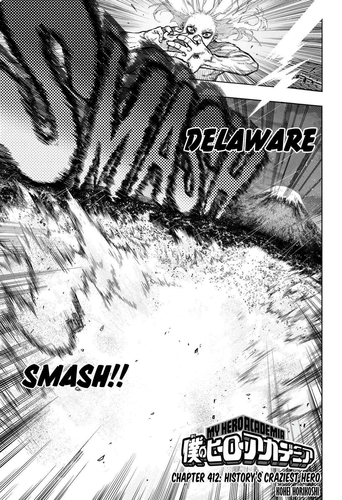 Boku no Hero Academia chapter 412 page 4