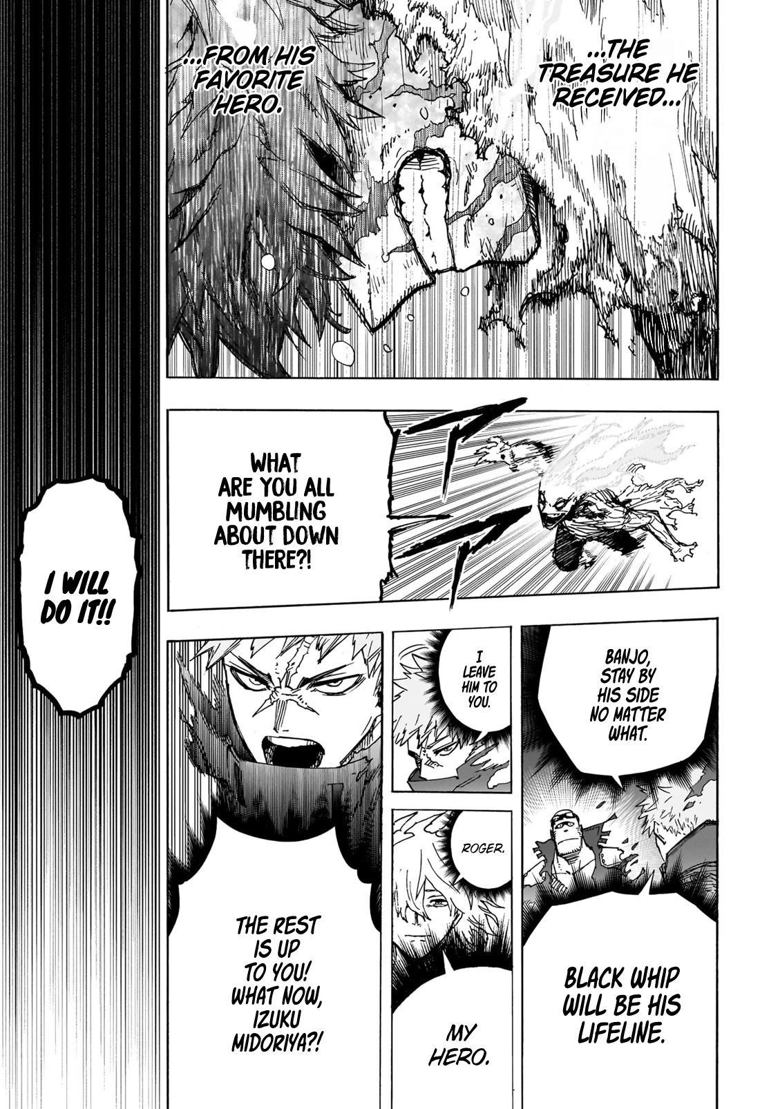 Boku no Hero Academia chapter 413 page 14