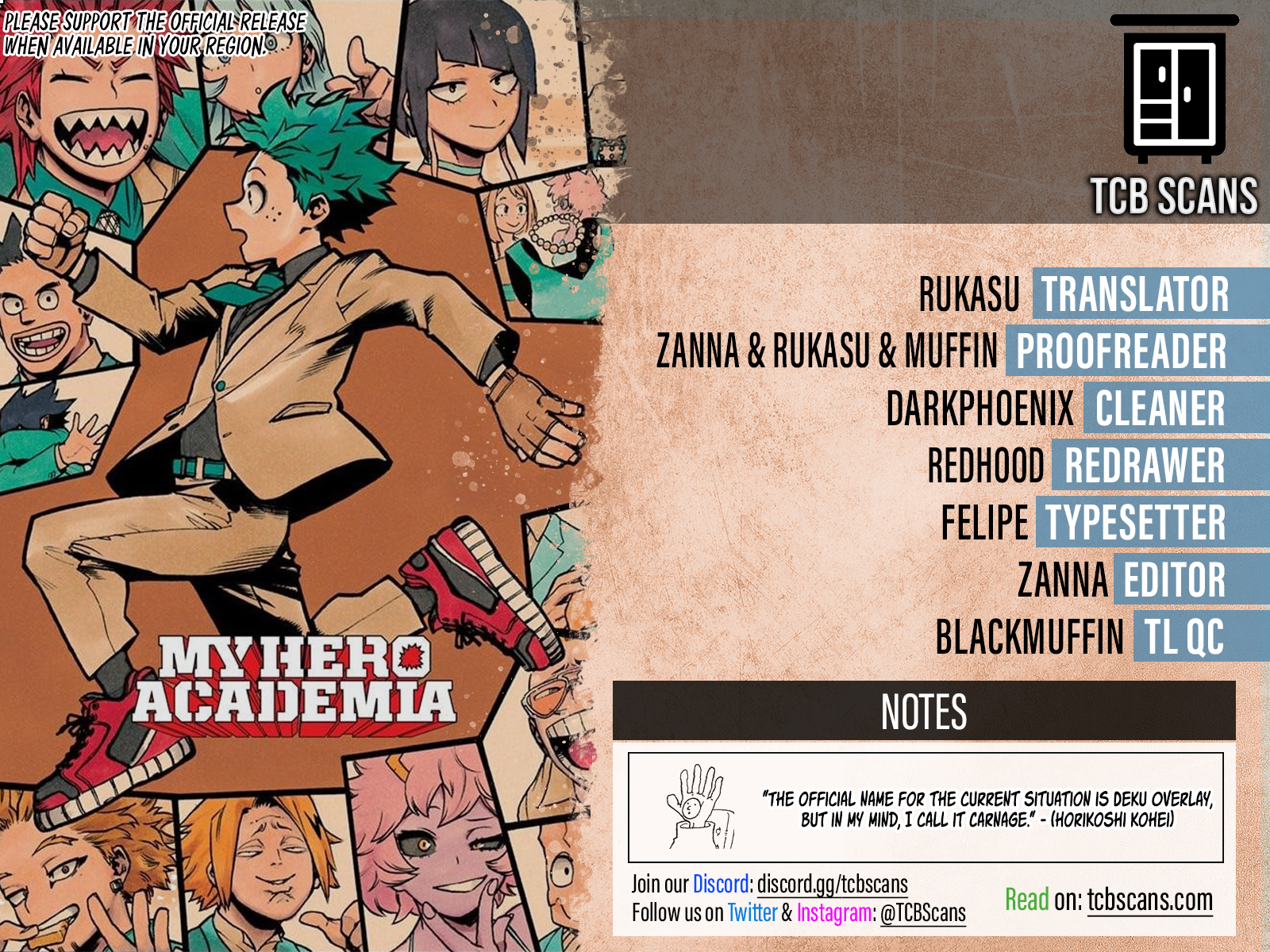 Boku no Hero Academia chapter 415 page 2