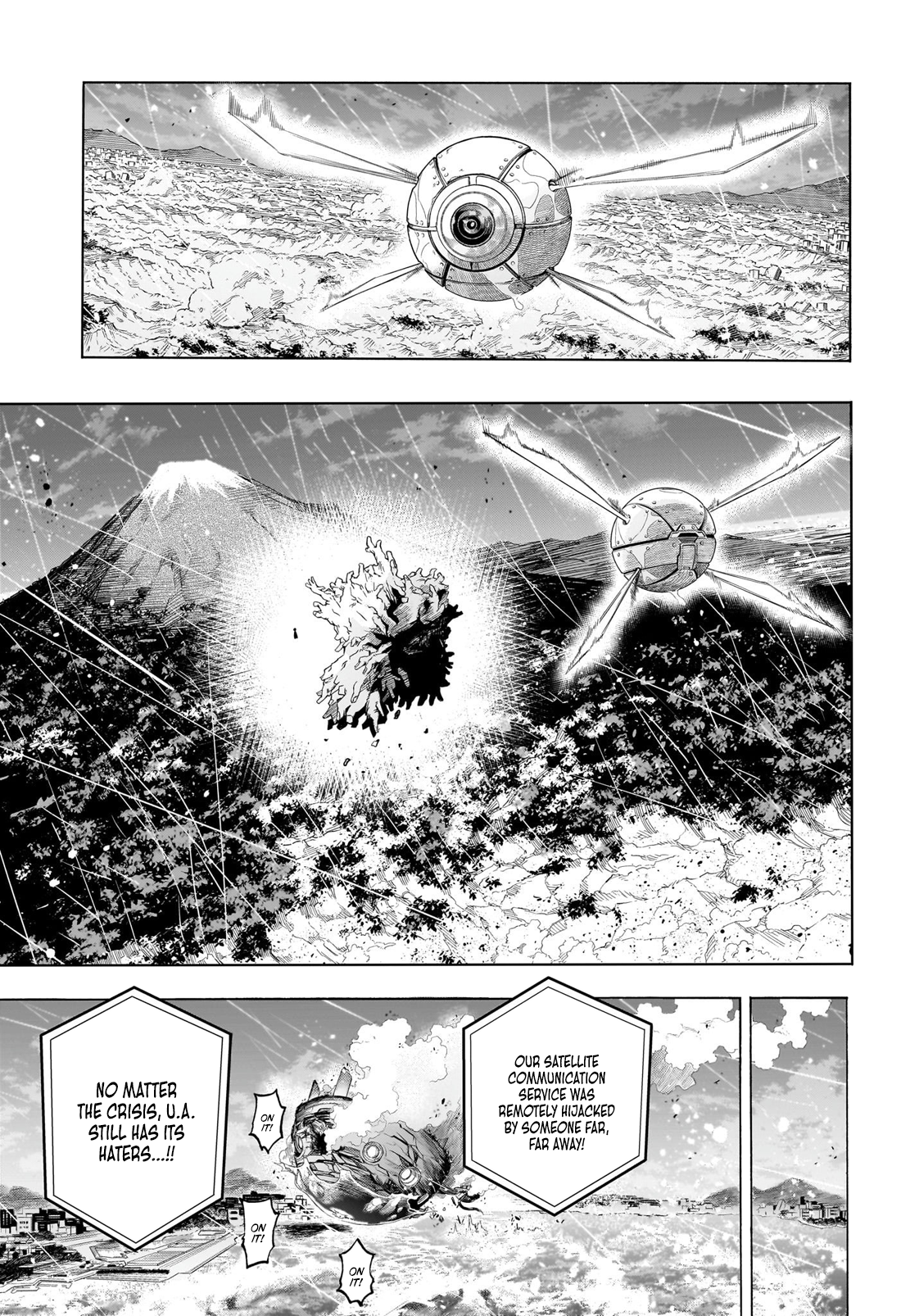 Boku no Hero Academia chapter 415 page 9