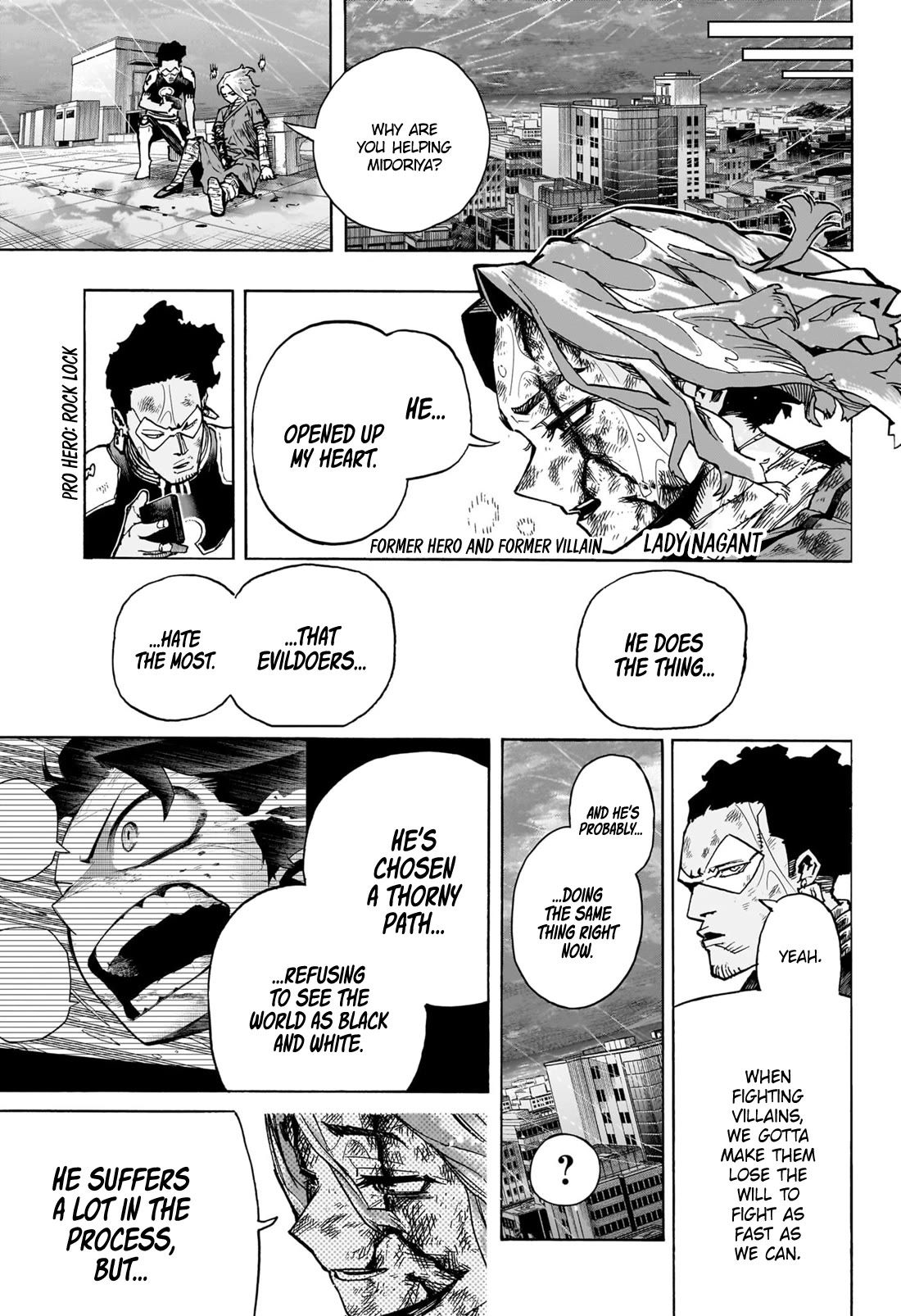 Boku no Hero Academia chapter 416 page 12
