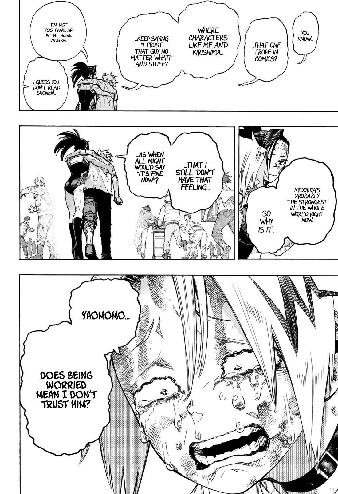 Boku no Hero Academia chapter 416 page 9