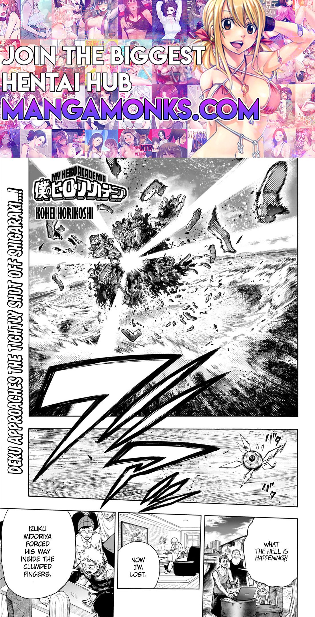 Boku no Hero Academia chapter 417 page 1