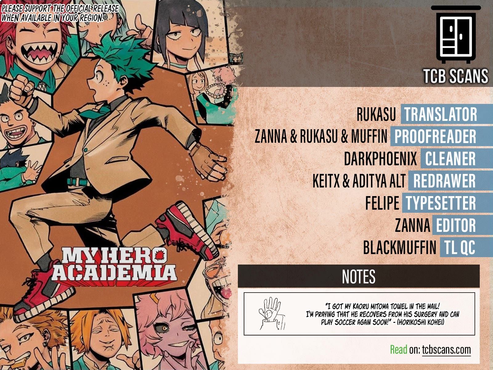 Boku no Hero Academia chapter 417 page 2