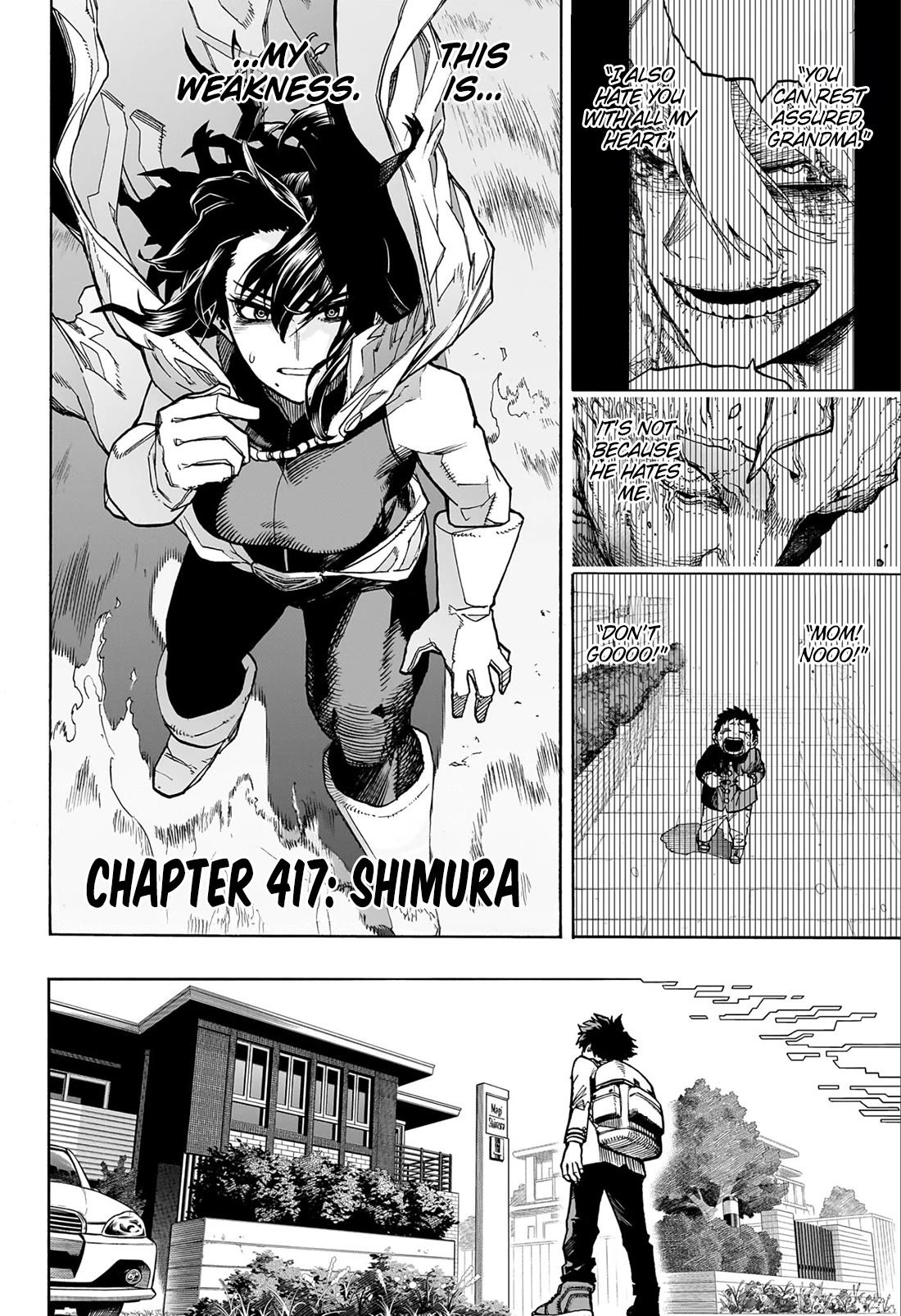 Boku no Hero Academia chapter 417 page 5