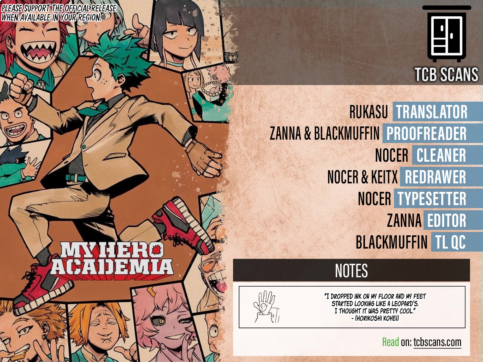 Boku no Hero Academia chapter 420 page 2