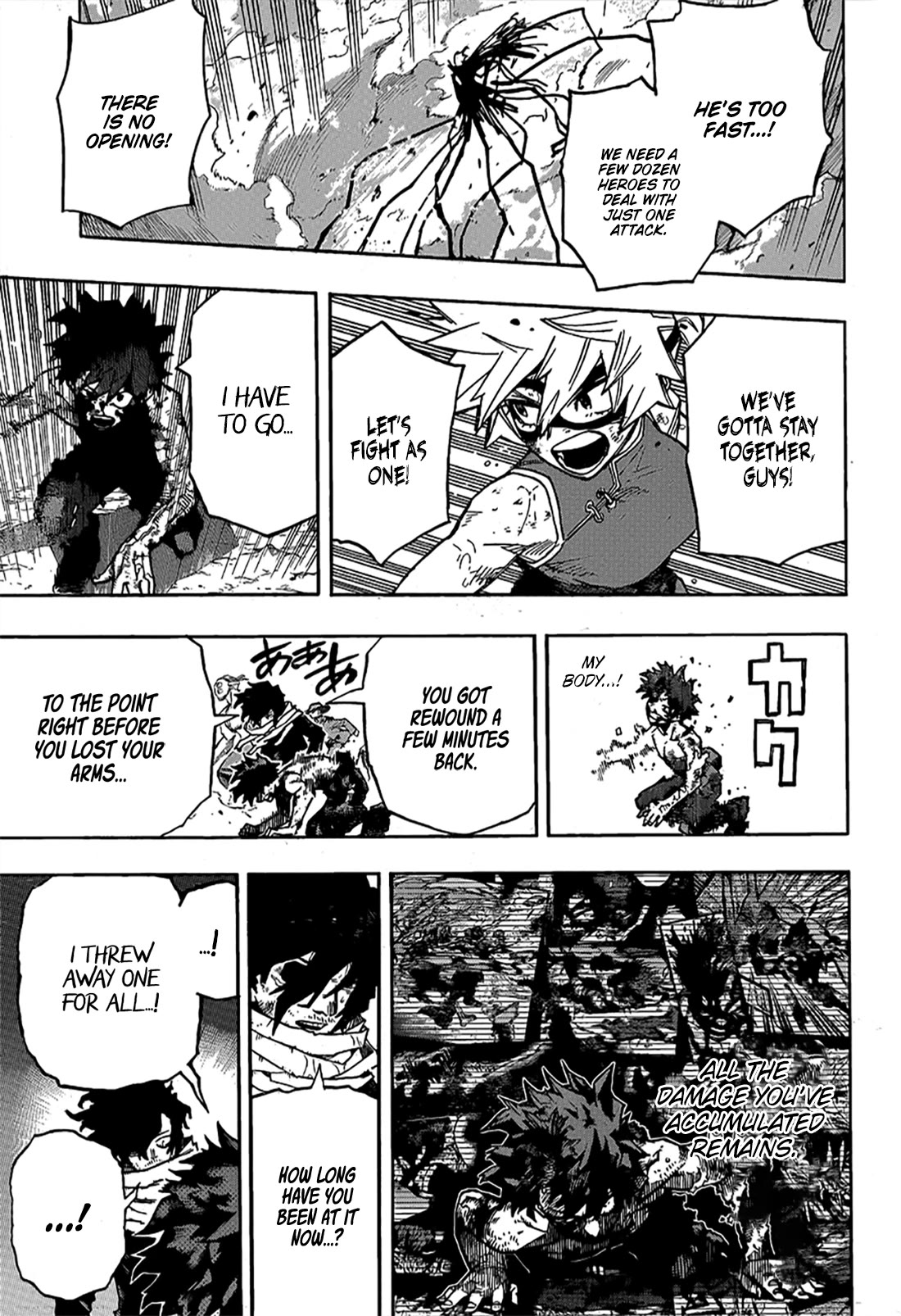 Boku no Hero Academia chapter 421 page 10
