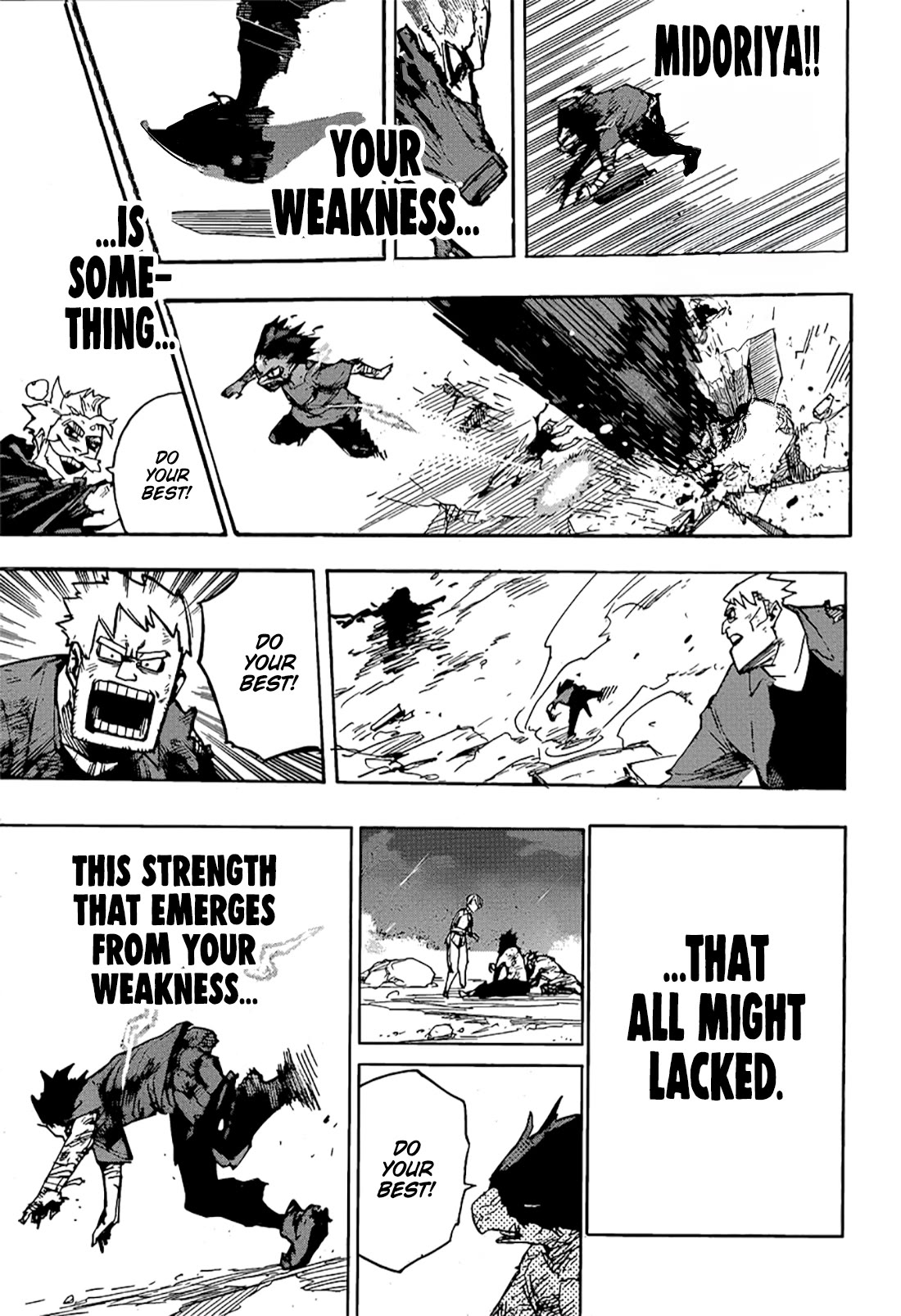 Boku no Hero Academia chapter 422 page 10