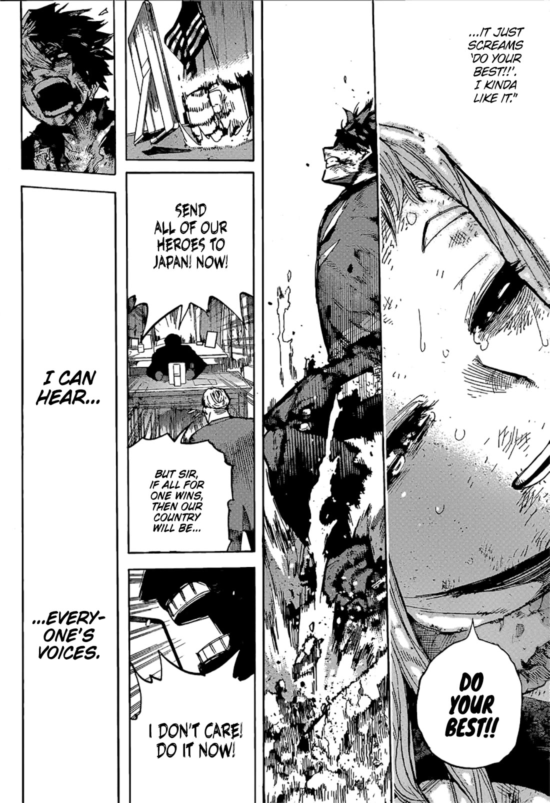 Boku no Hero Academia chapter 422 page 13