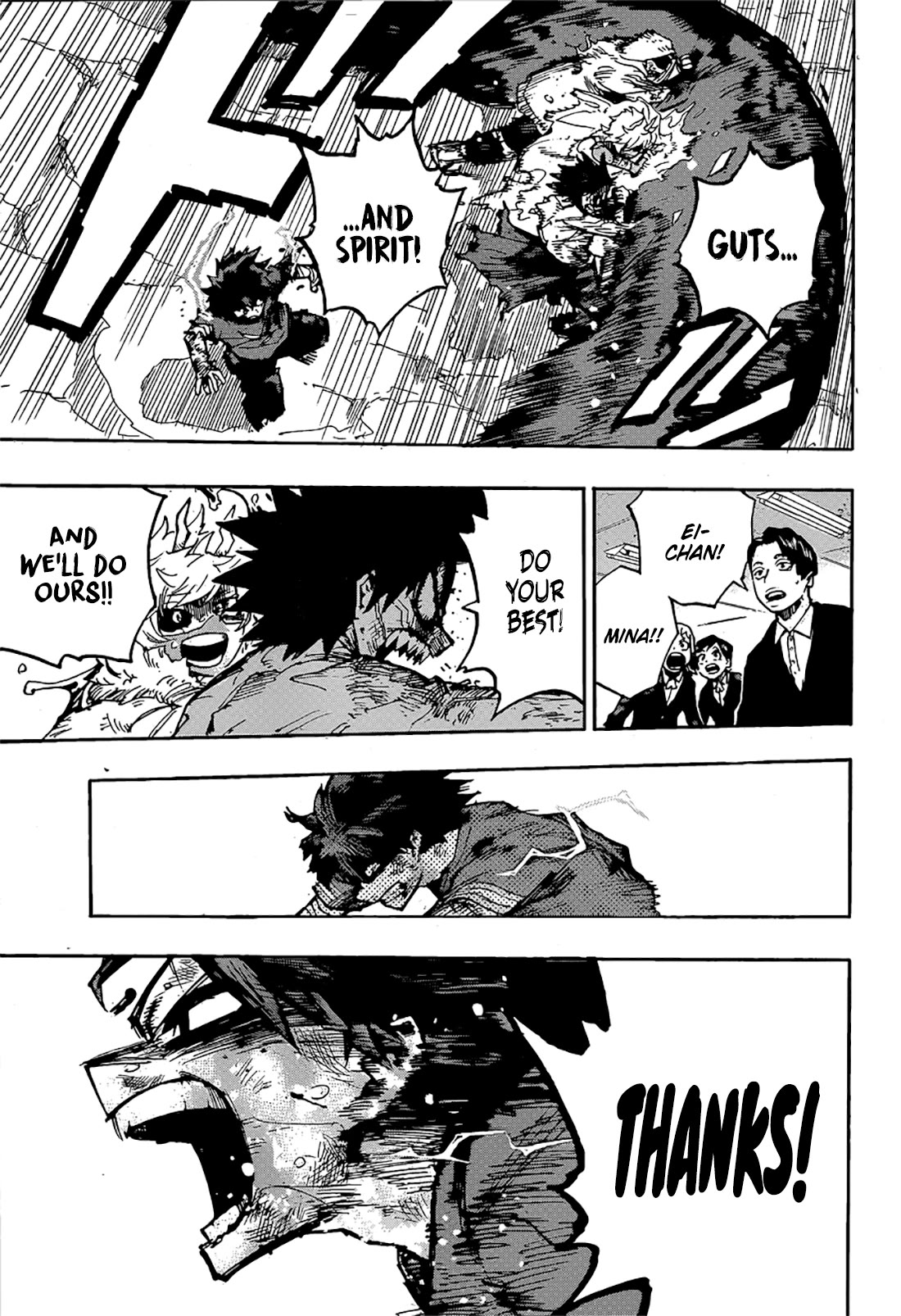 Boku no Hero Academia chapter 422 page 8