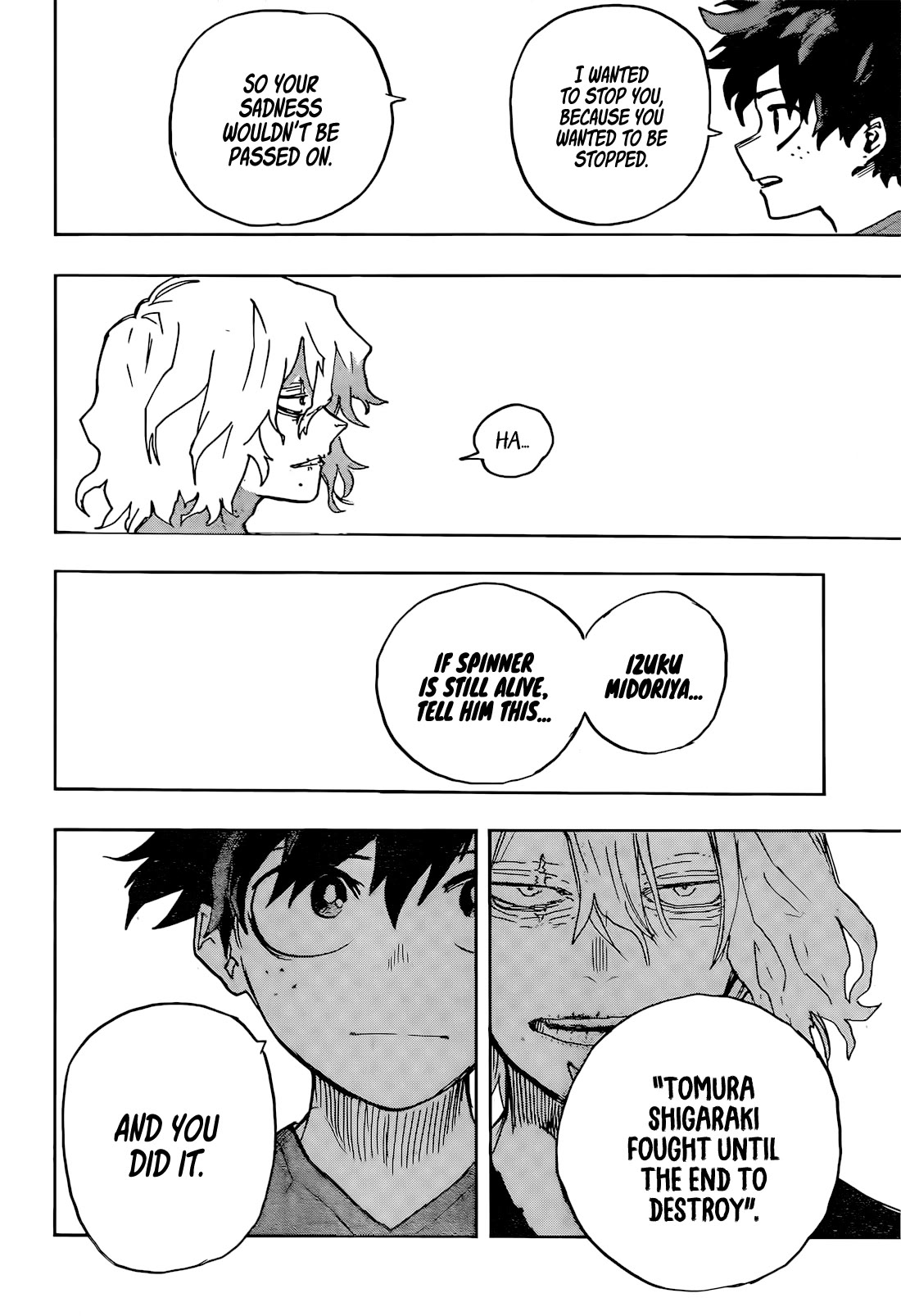 Boku no Hero Academia chapter 423 page 15