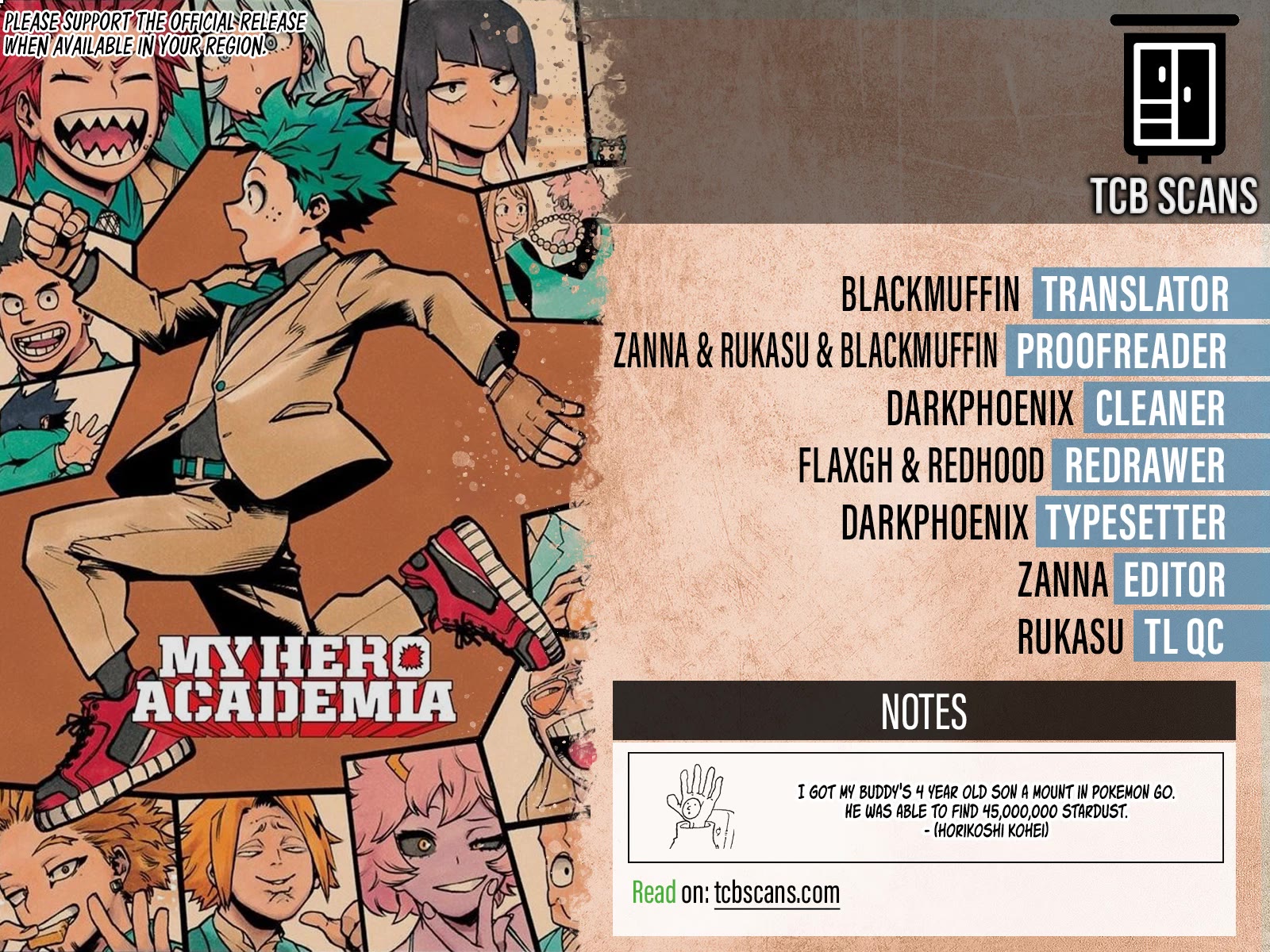 Boku no Hero Academia chapter 423 page 2