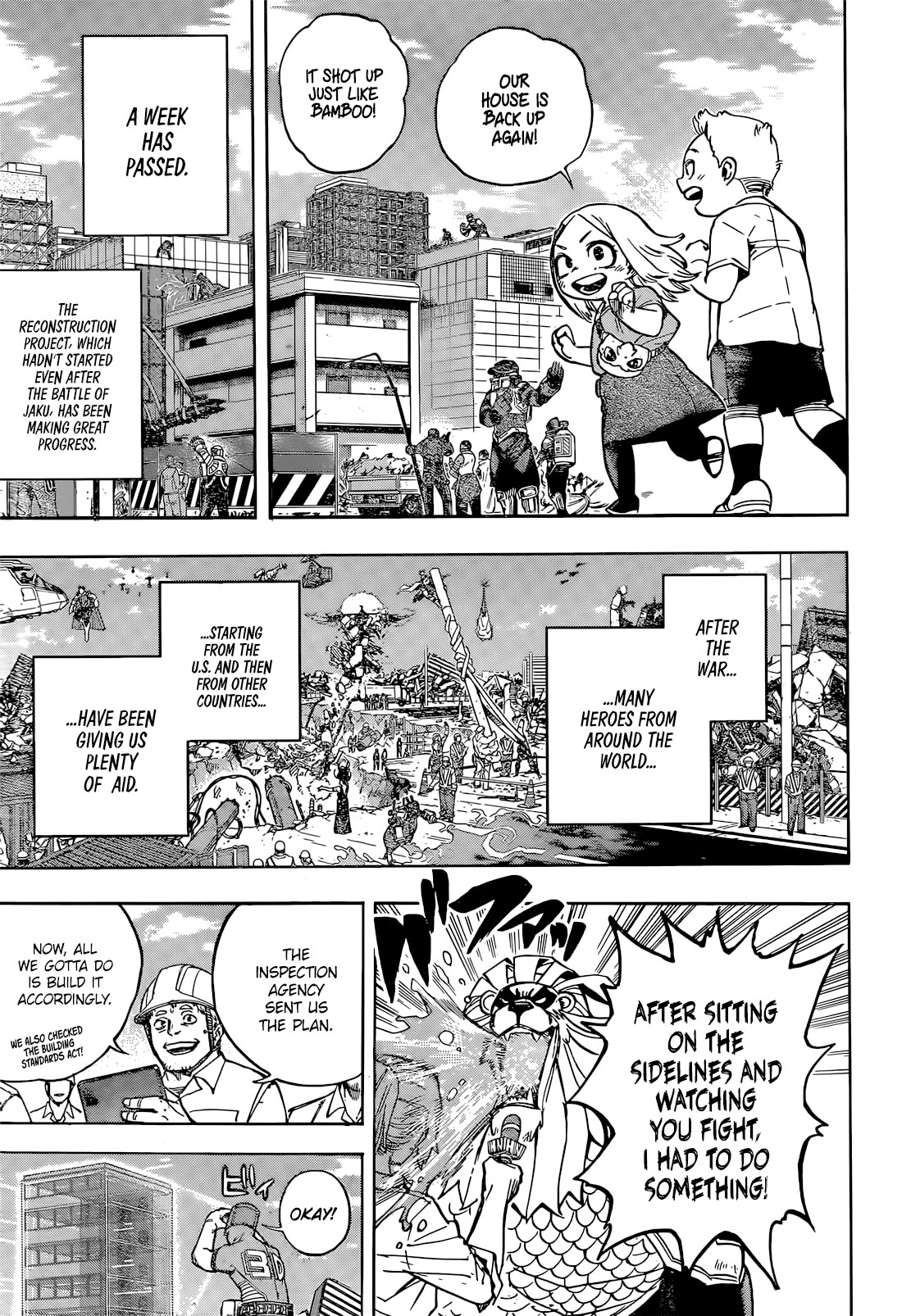 Boku no Hero Academia chapter 424 page 4