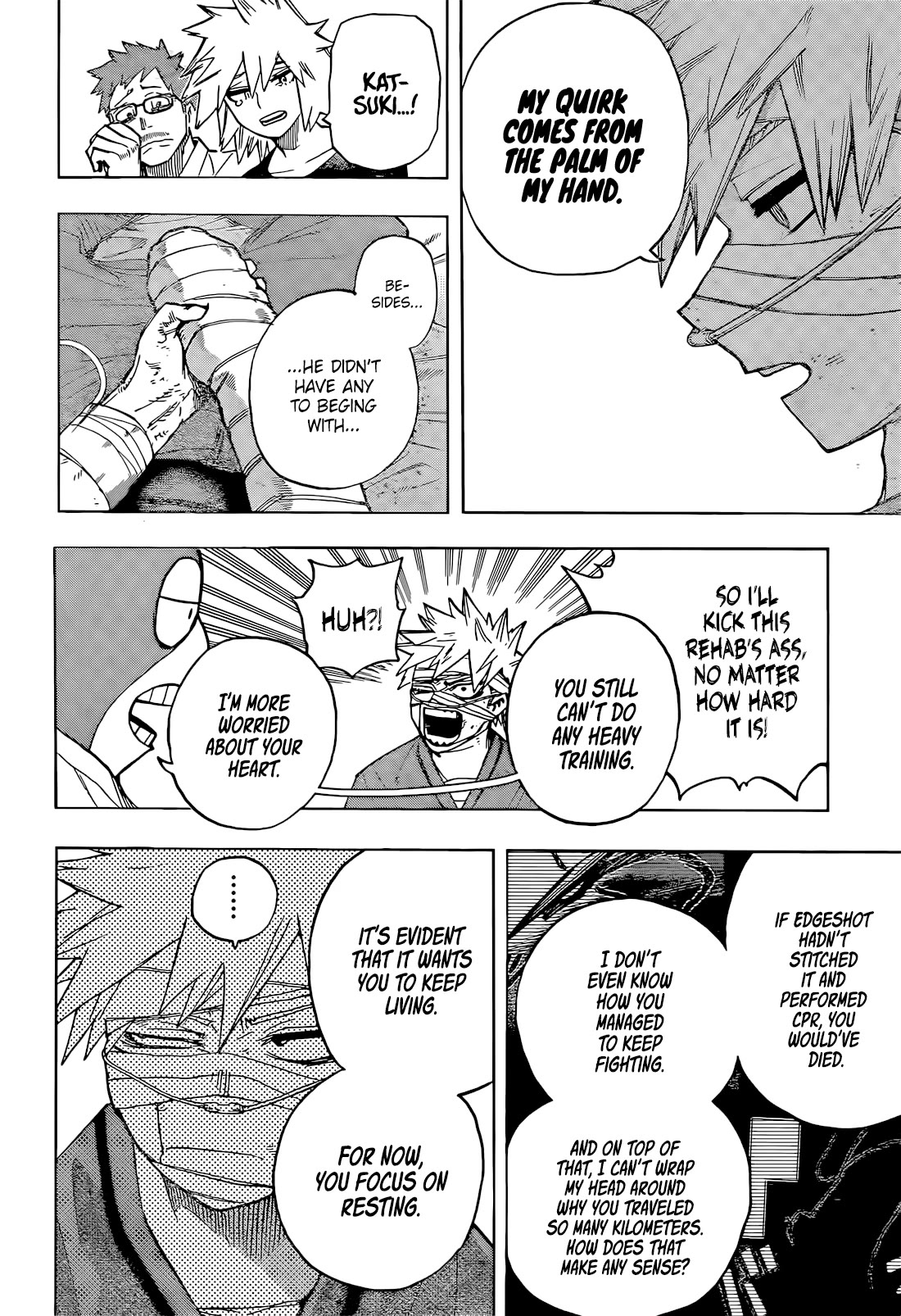 Boku no Hero Academia chapter 424 page 7