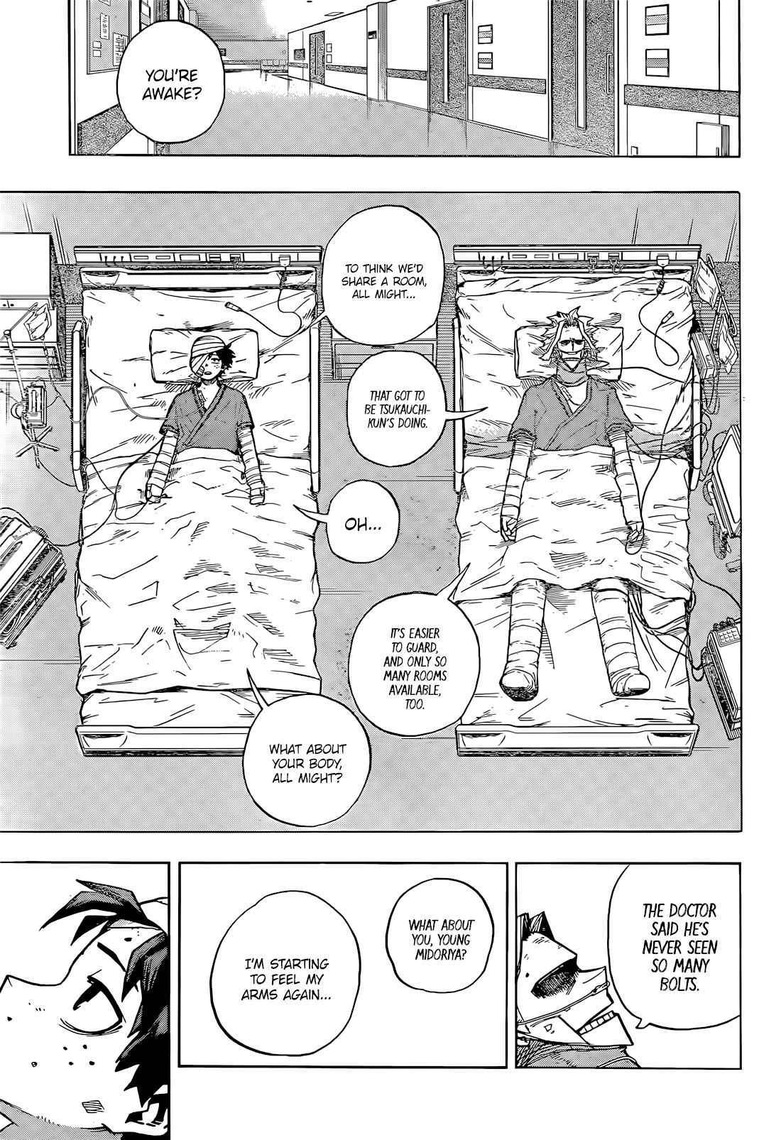 Boku no Hero Academia chapter 424 page 8