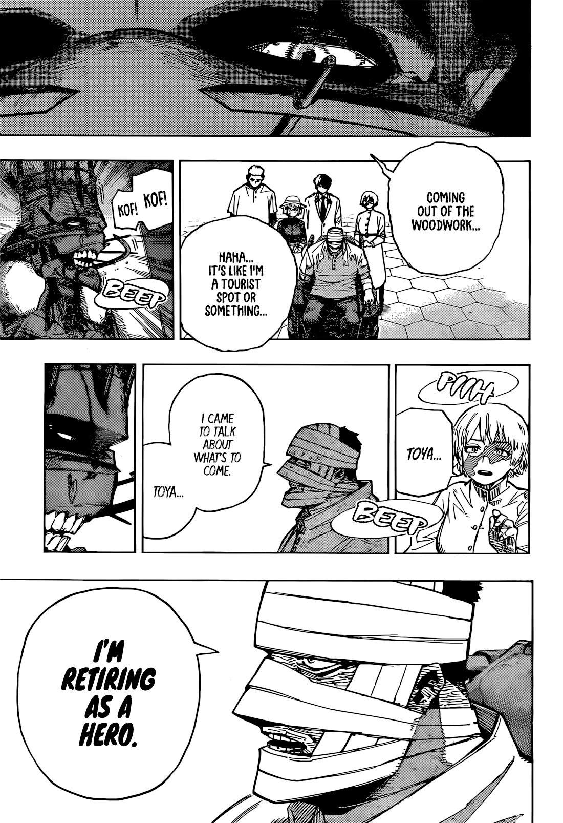 Boku no Hero Academia chapter 426 page 4