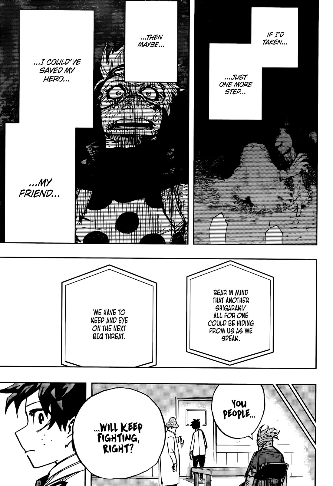 Boku no Hero Academia chapter 427 page 10