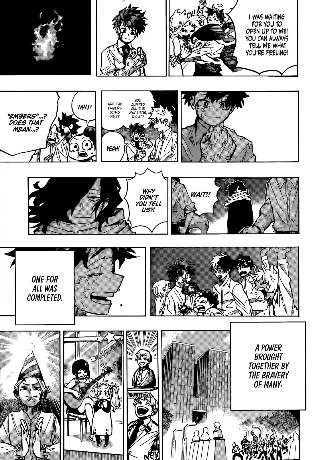 Boku no Hero Academia chapter 429 page 14