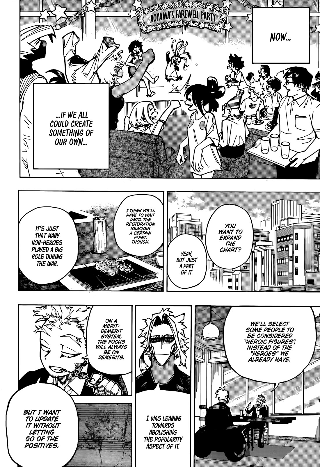 Boku no Hero Academia chapter 429 page 15