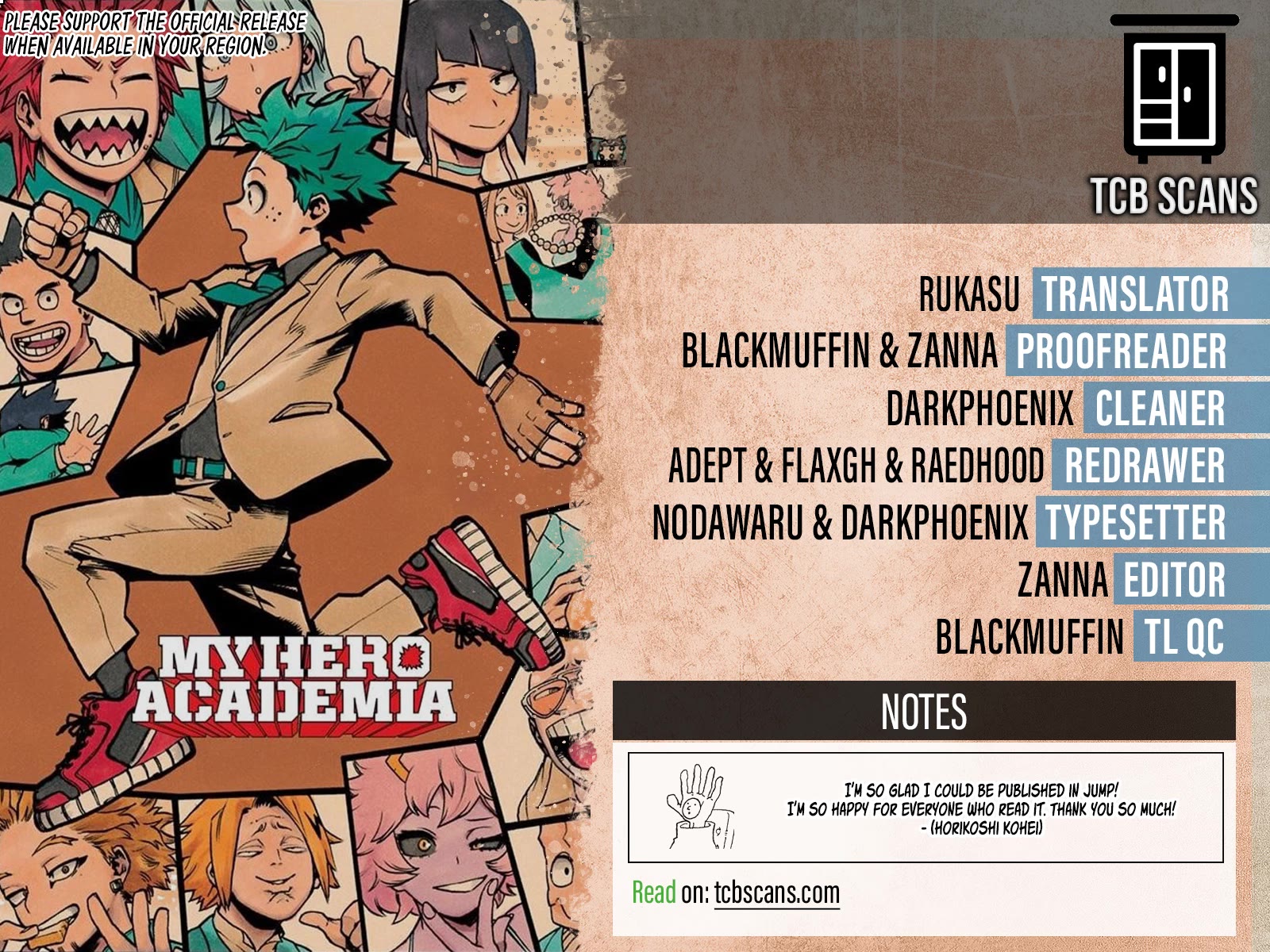 Boku no Hero Academia chapter 430 page 2