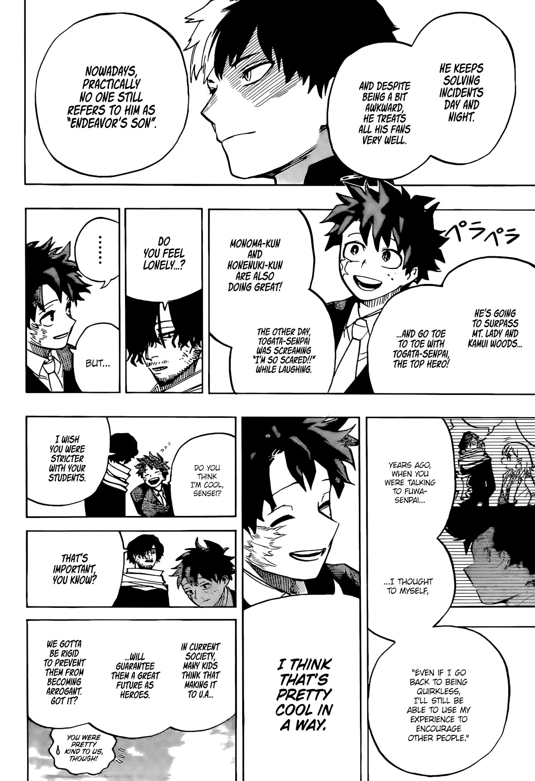 Boku no Hero Academia chapter 430 page 9