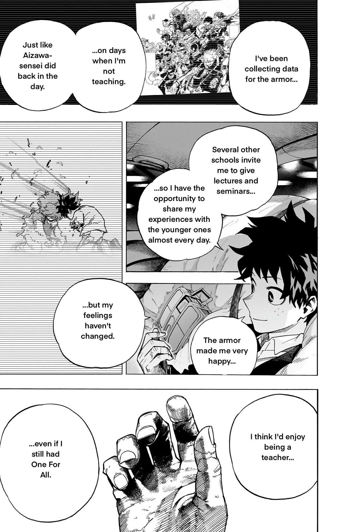 Boku no Hero Academia chapter 431 page 14