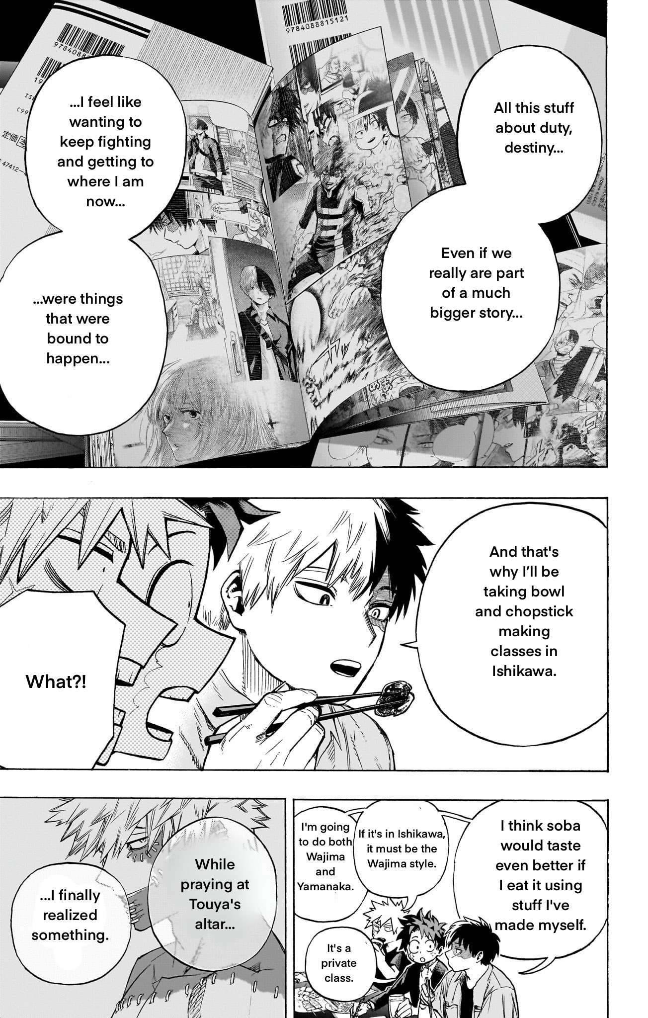 Boku no Hero Academia chapter 431 page 22