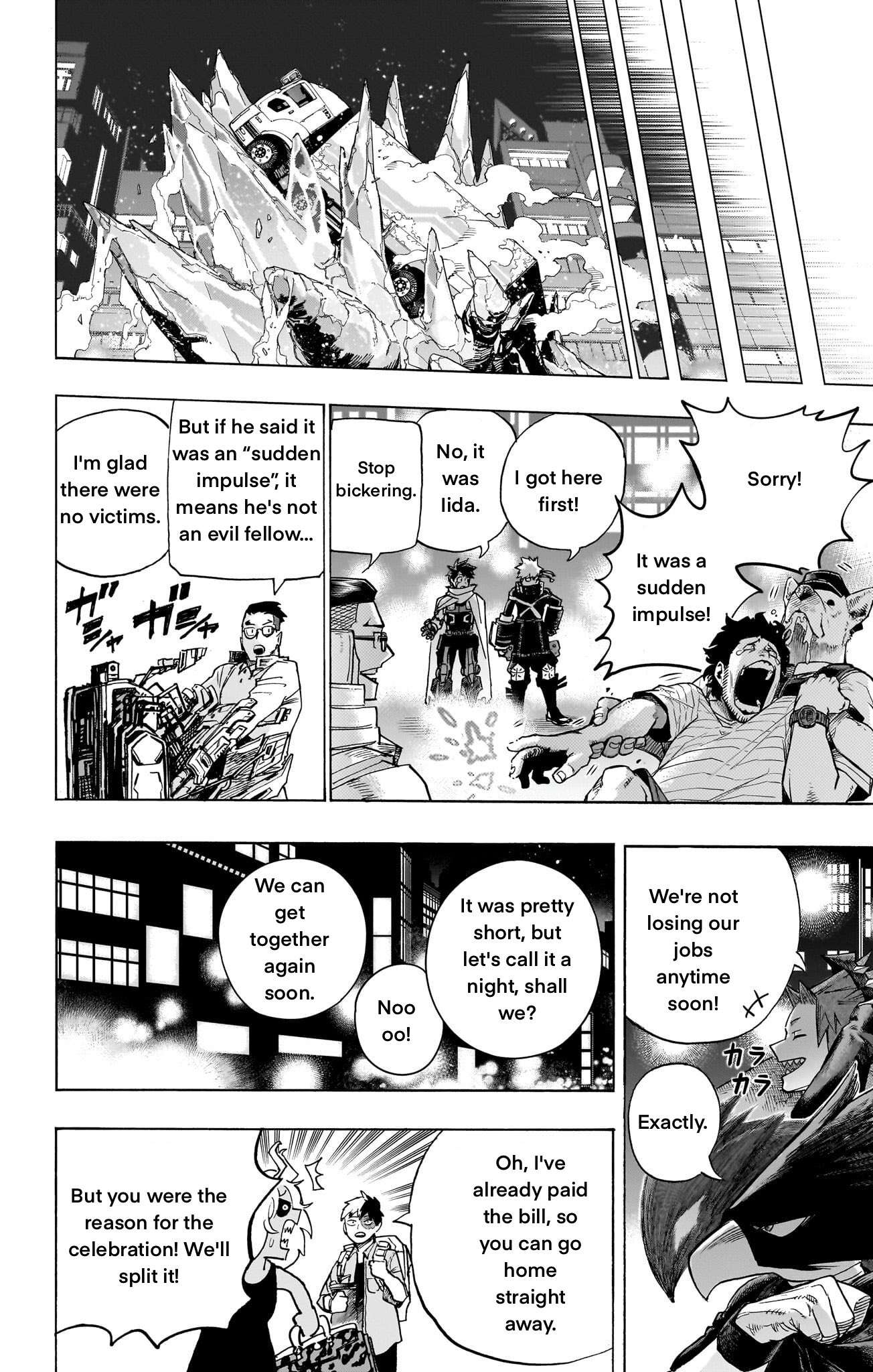 Boku no Hero Academia chapter 431 page 28