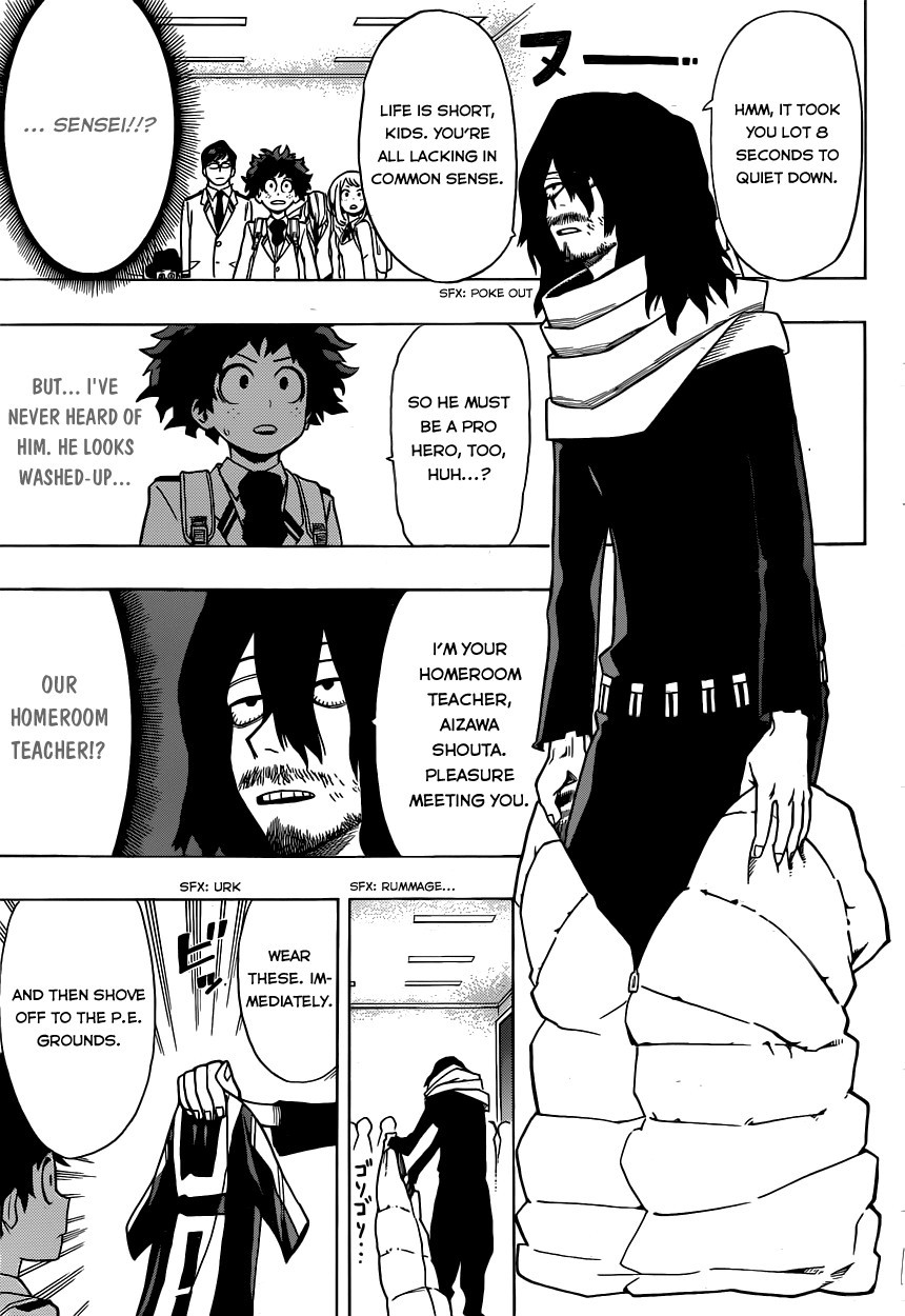 Boku no Hero Academia chapter 5 page 15