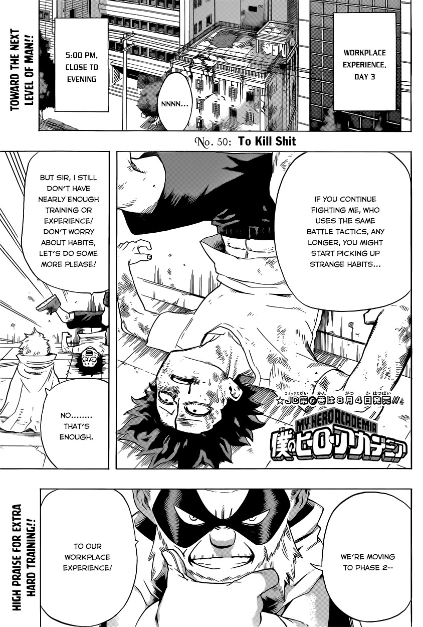 Boku no Hero Academia chapter 50 page 4