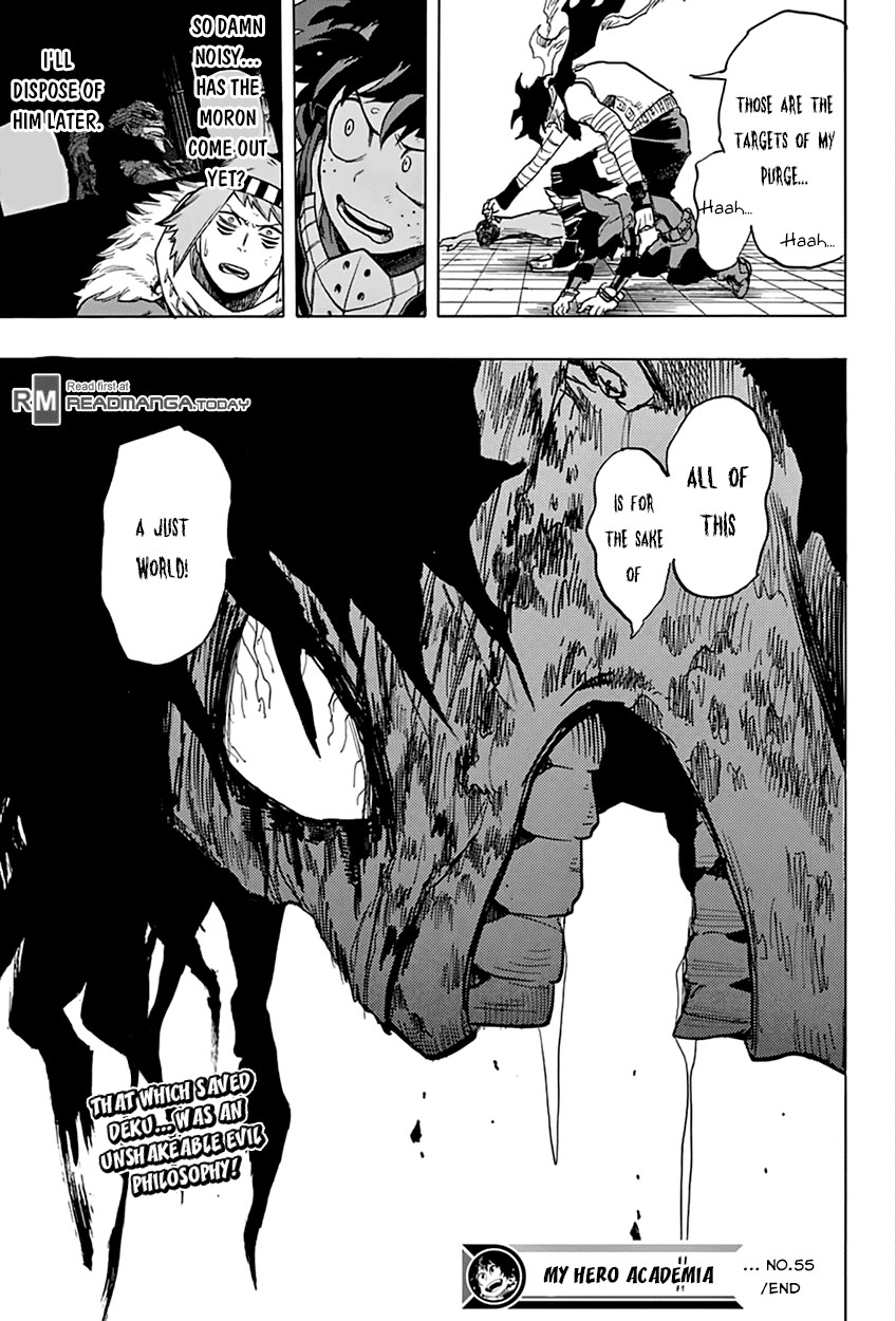 Boku no Hero Academia chapter 55 page 22