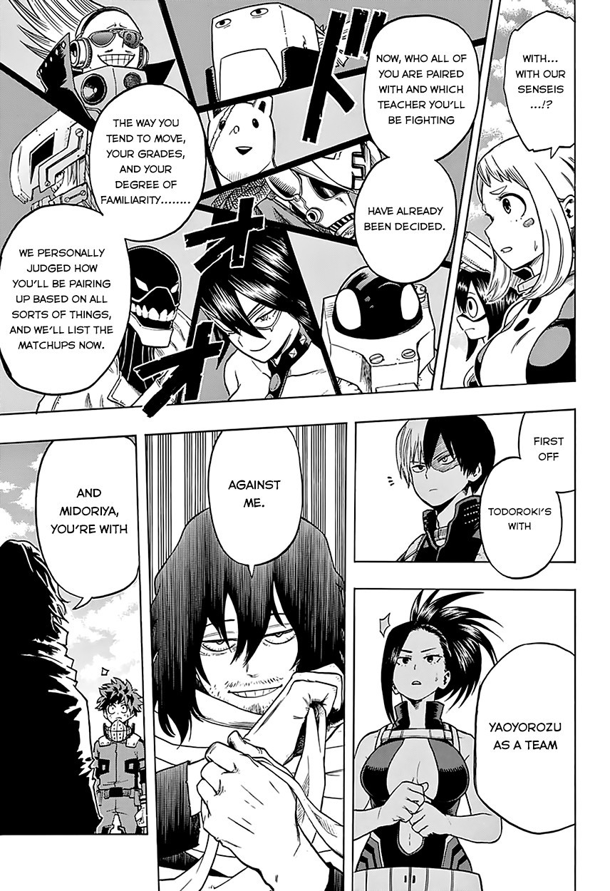 Boku no Hero Academia chapter 60 page 21