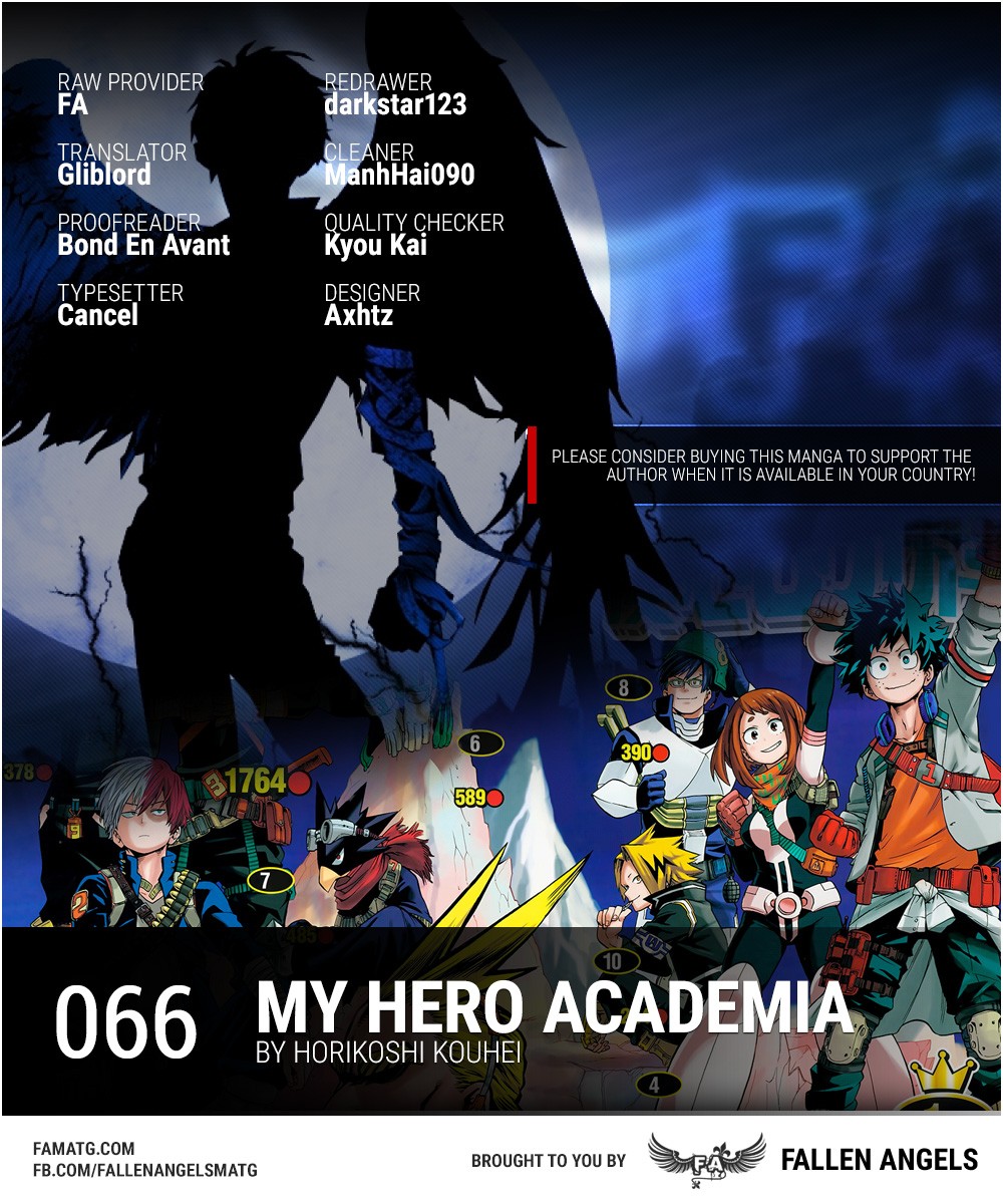 Boku no Hero Academia chapter 66 page 1