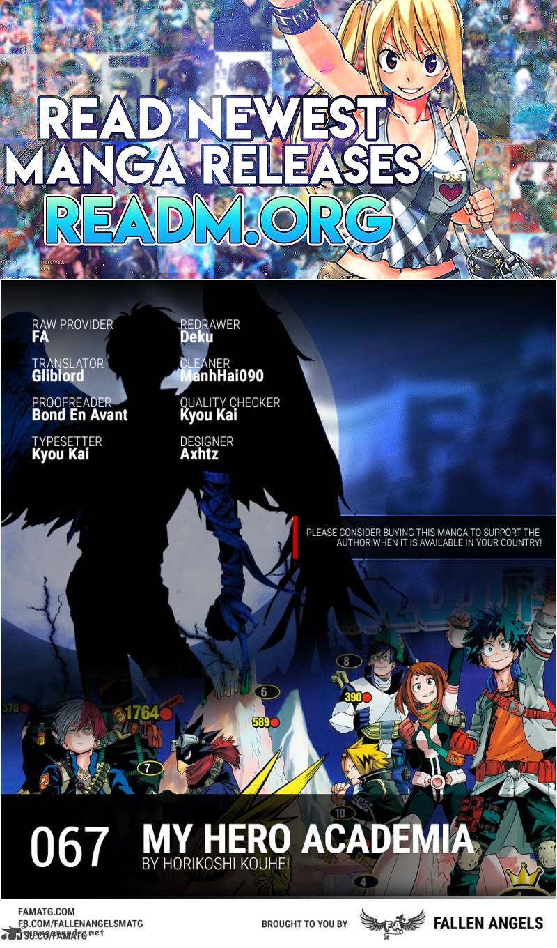 Boku no Hero Academia chapter 67 page 1