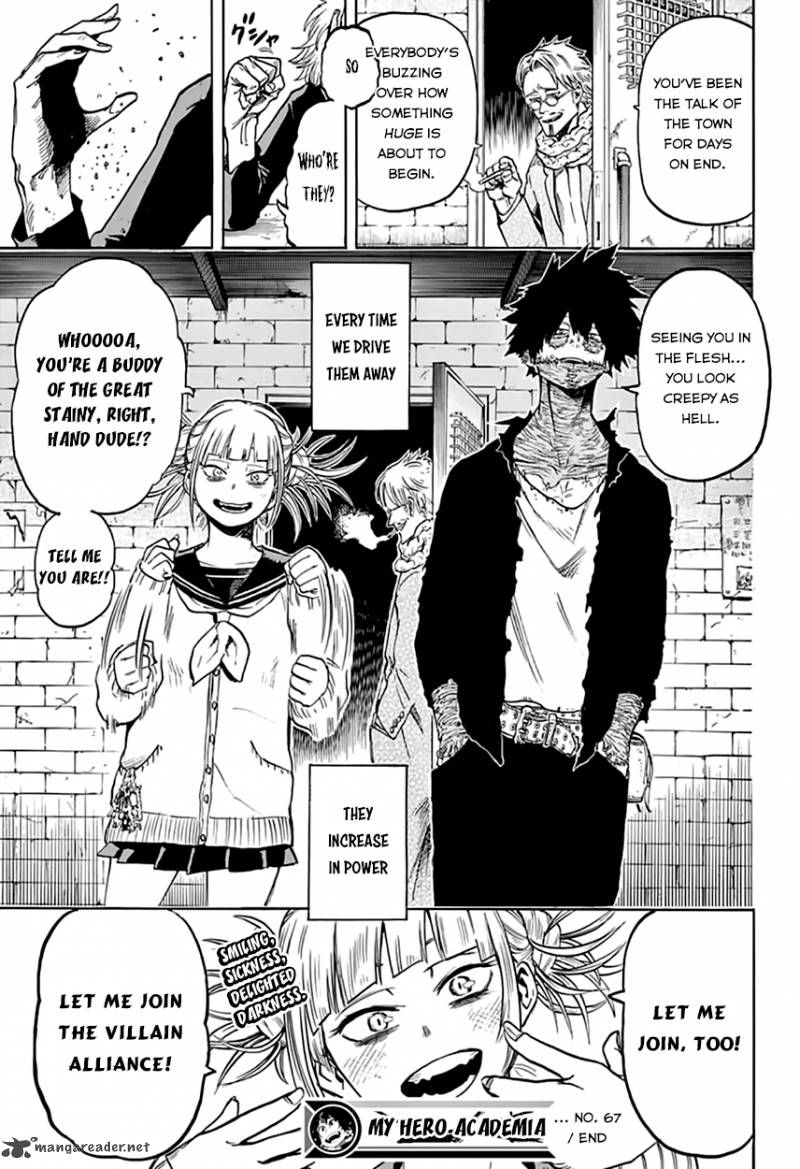 Boku no Hero Academia chapter 67 page 22