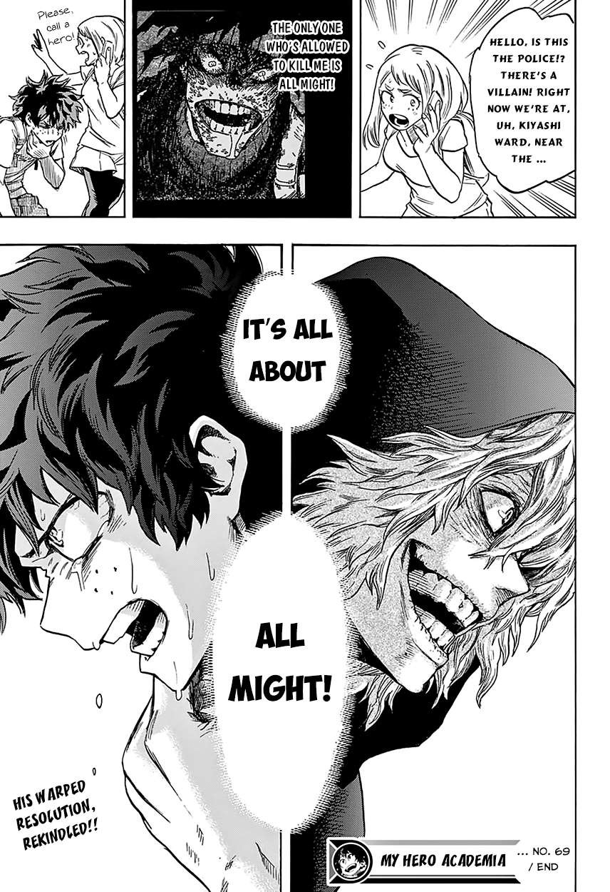 Boku no Hero Academia chapter 69 page 21
