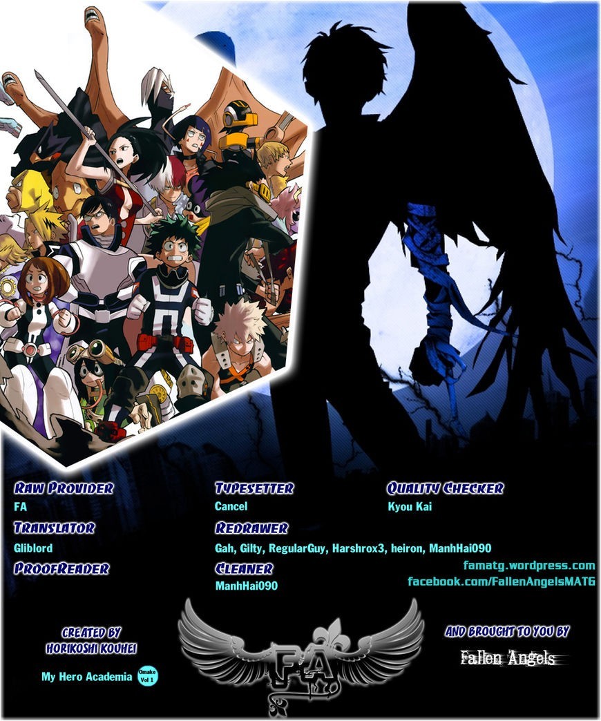 Boku no Hero Academia chapter 7.5 page 1