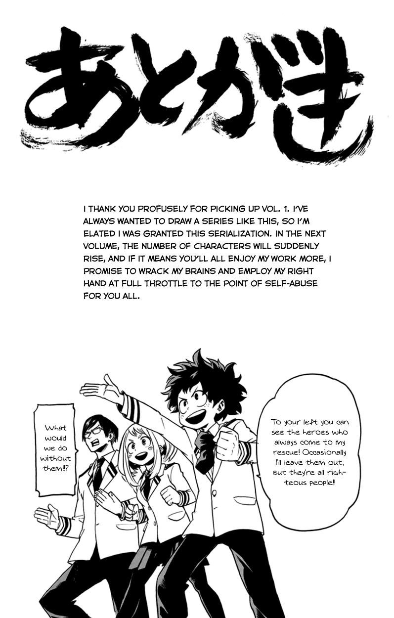 Boku no Hero Academia chapter 7.5 page 14