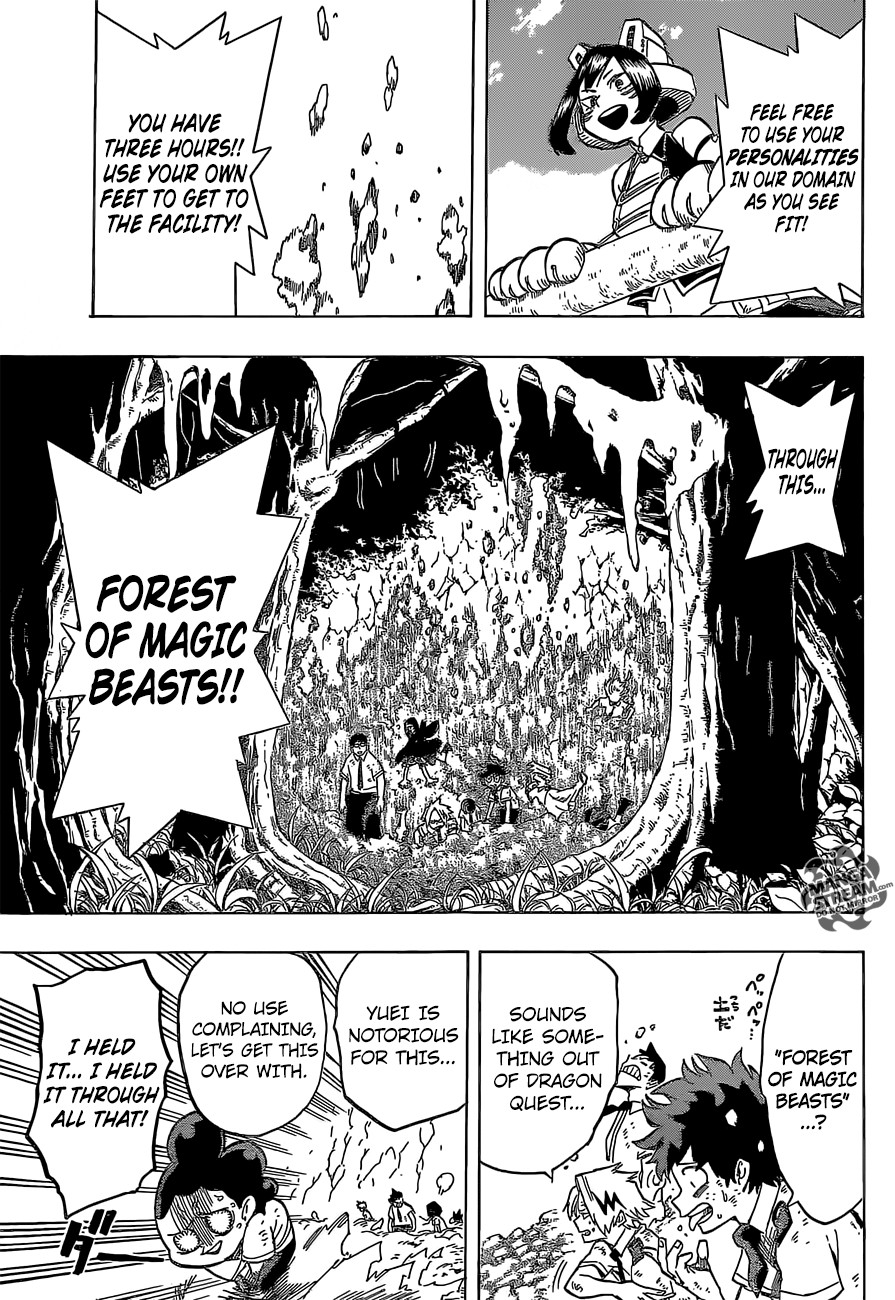 Boku no Hero Academia chapter 70 page 16