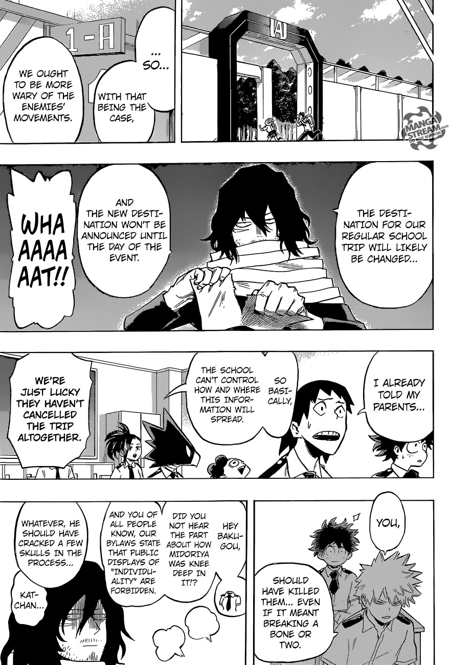 Boku no Hero Academia chapter 70 page 8