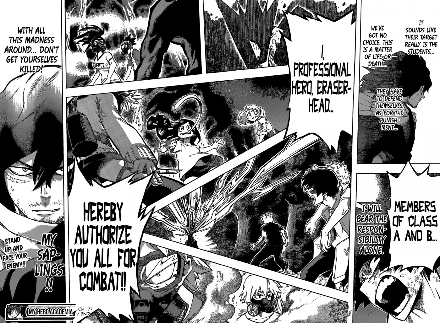 Boku no Hero Academia chapter 77 page 19