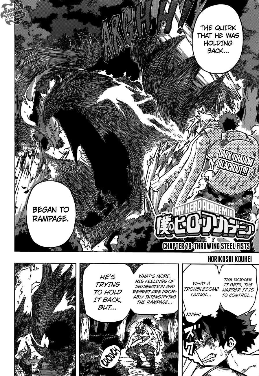 Boku no Hero Academia chapter 79 page 3