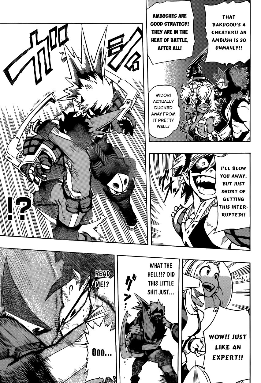 Boku no Hero Academia chapter 8 page 16
