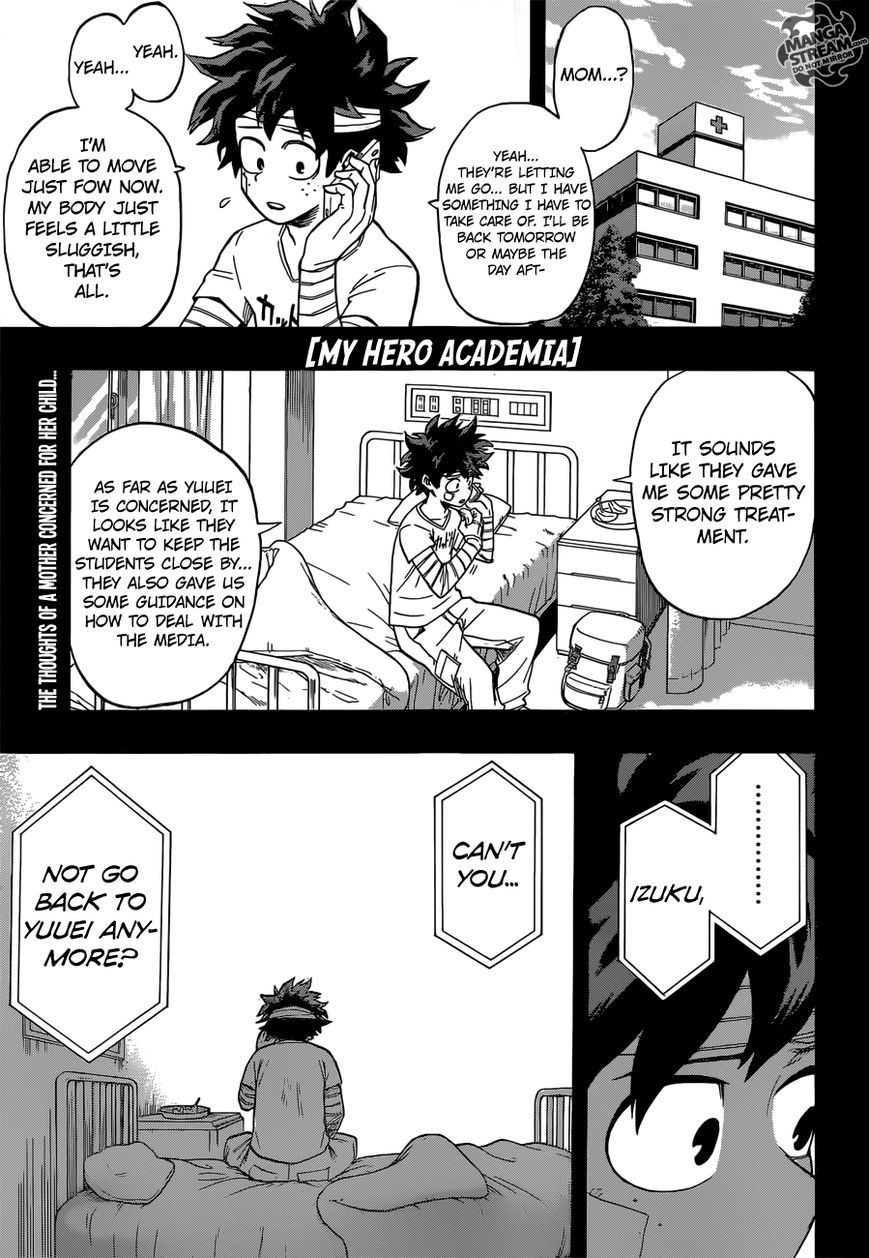 Boku no Hero Academia chapter 85 page 1