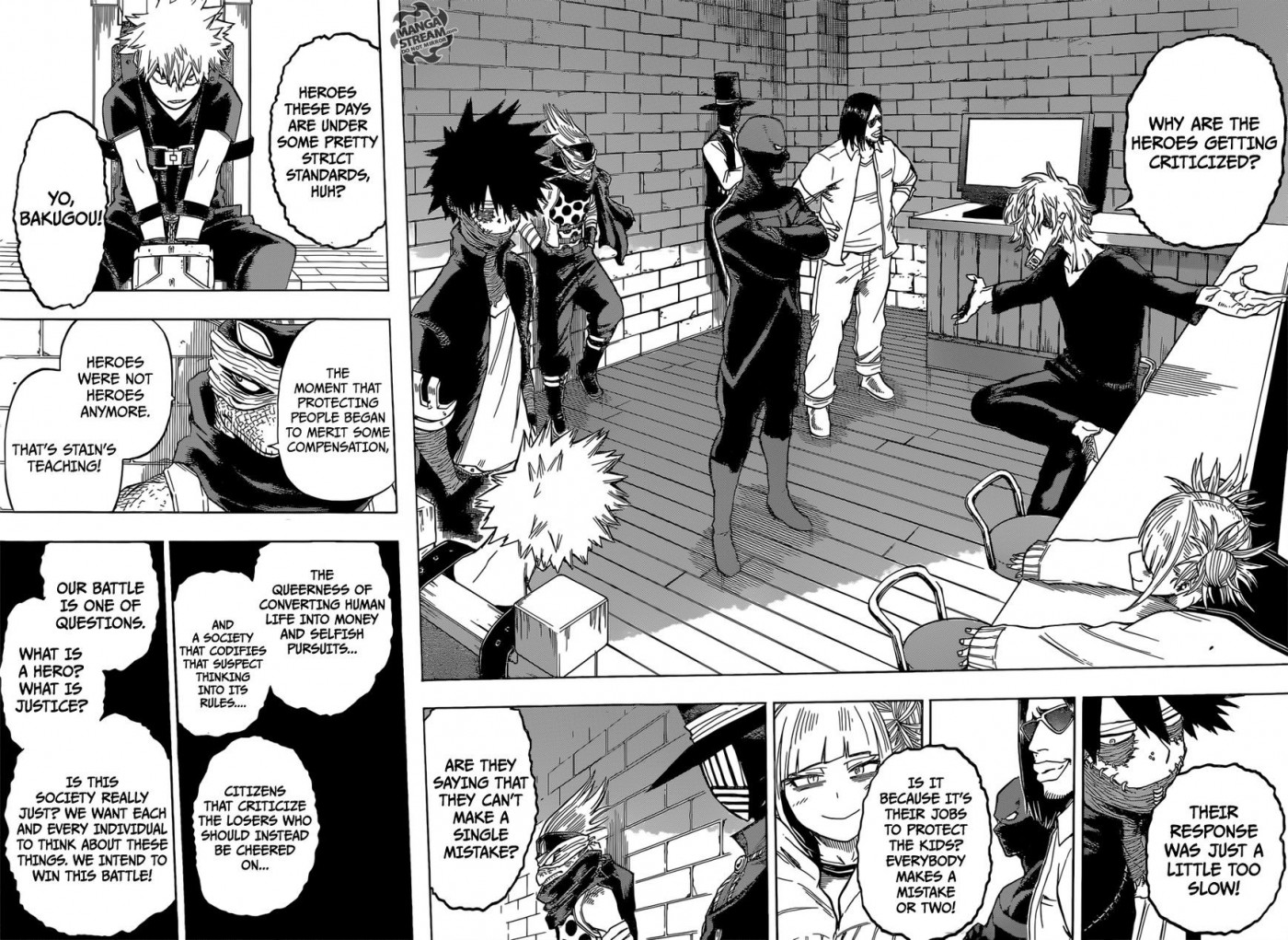 Boku no Hero Academia chapter 85 page 13