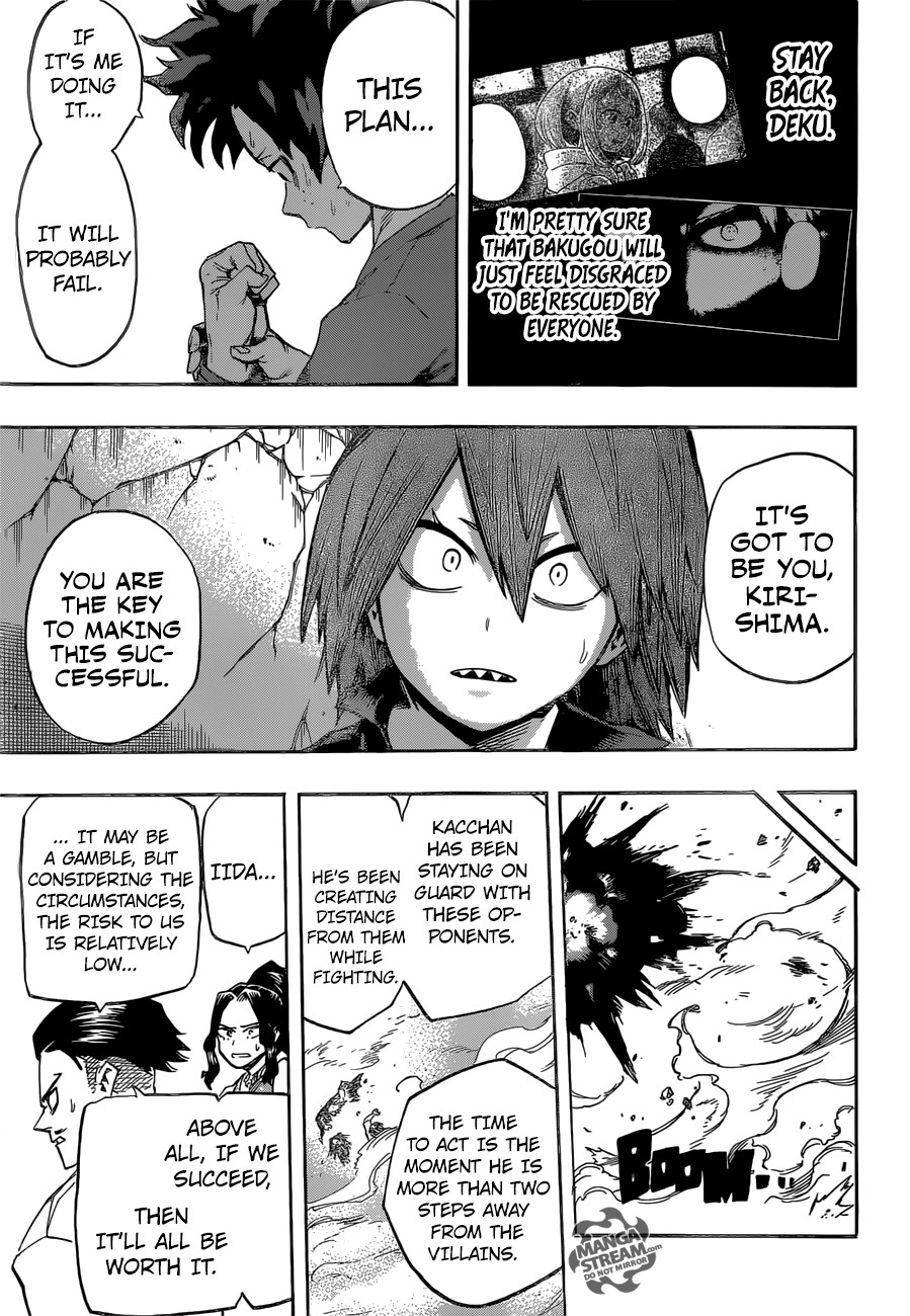 Boku no Hero Academia chapter 90 page 17