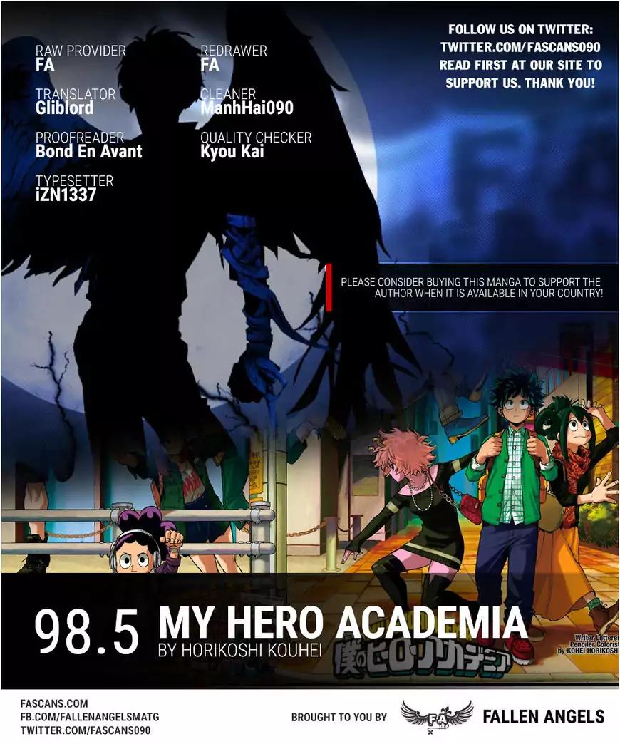 Boku no Hero Academia chapter 98.5 page 1