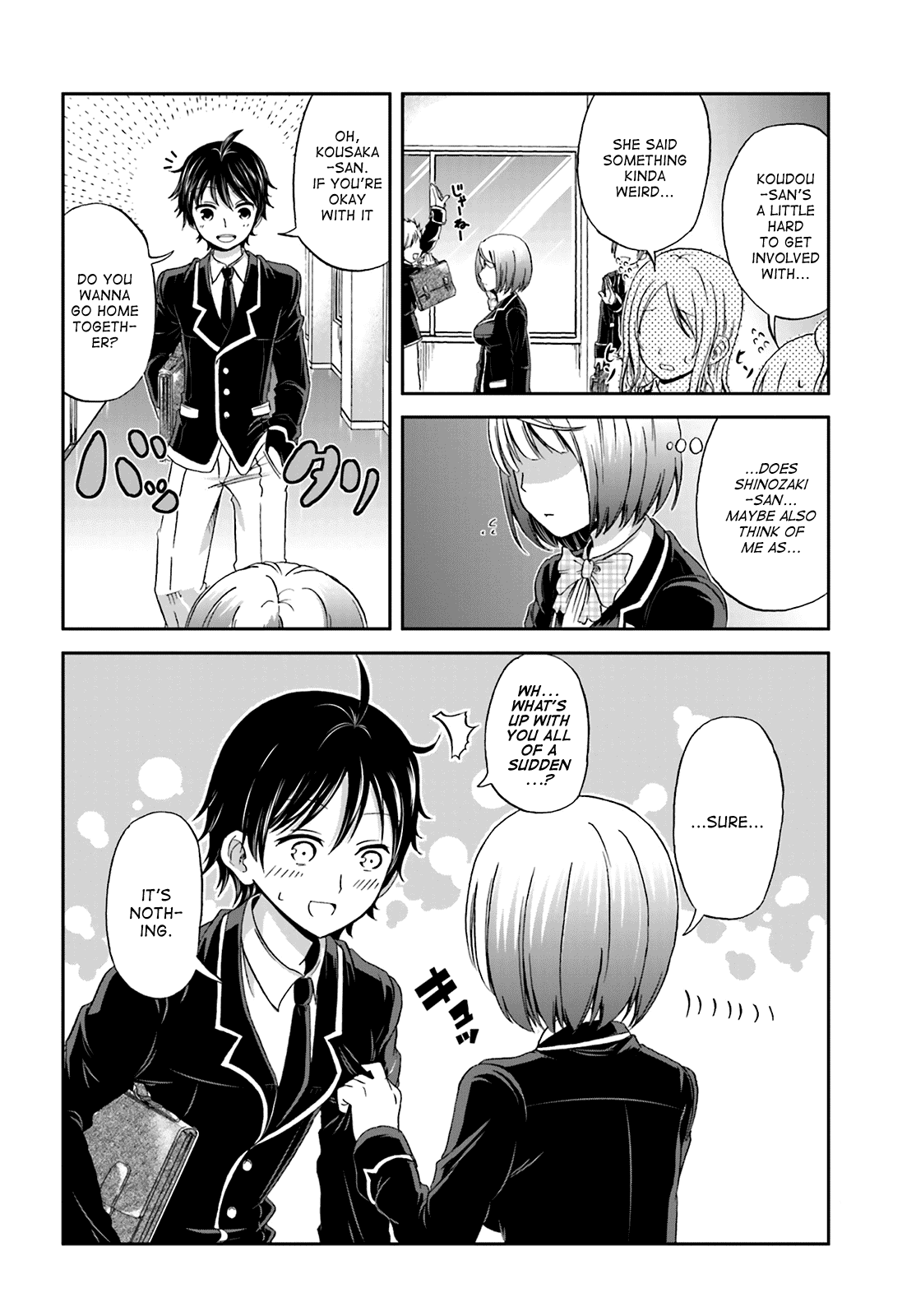 Boku no Kanojo ga Majime Sugiru Shojo Bitch na Ken chapter 1 page 10